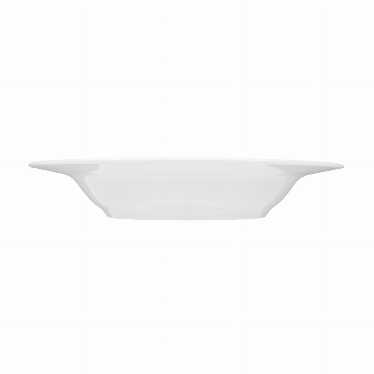 Seltmann Weiden Suppenteller Suppenteller rund 22 cm - Rondo_Liane weiß - 12 Stück, (12 St)