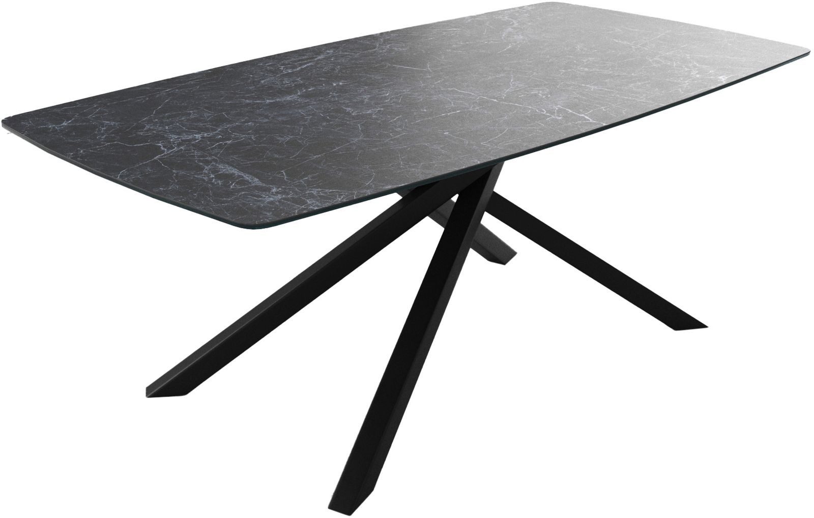 DELIFE Esstisch Edge, Bootsform Keramik Laminam® günstig online kaufen