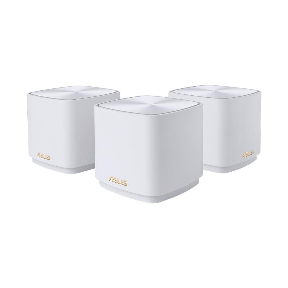 ZenWiFi XD5 AX3000 kombinierbarer Router 3er Set Weiß WLAN-Router