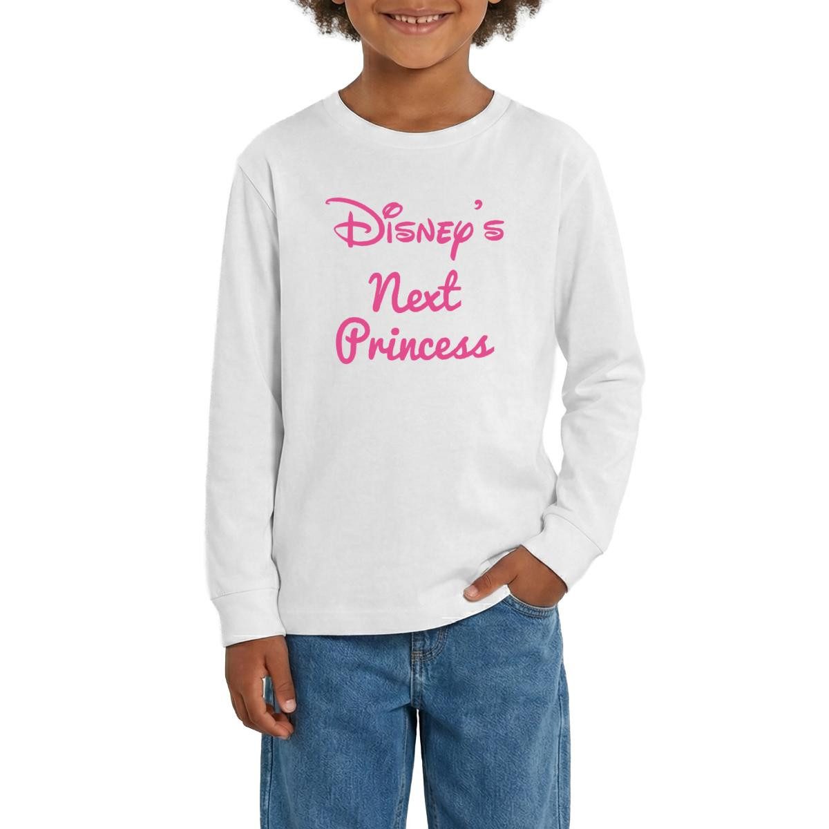 T-Shirt Disney Prinzessinen Disneys Next Princess Teenager Premium Langarmshir