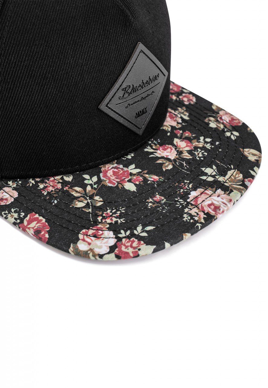 Schwarz-Floral Black Cap - II Snapback Blackskies Beauty Vol. Florale Snapback Cap