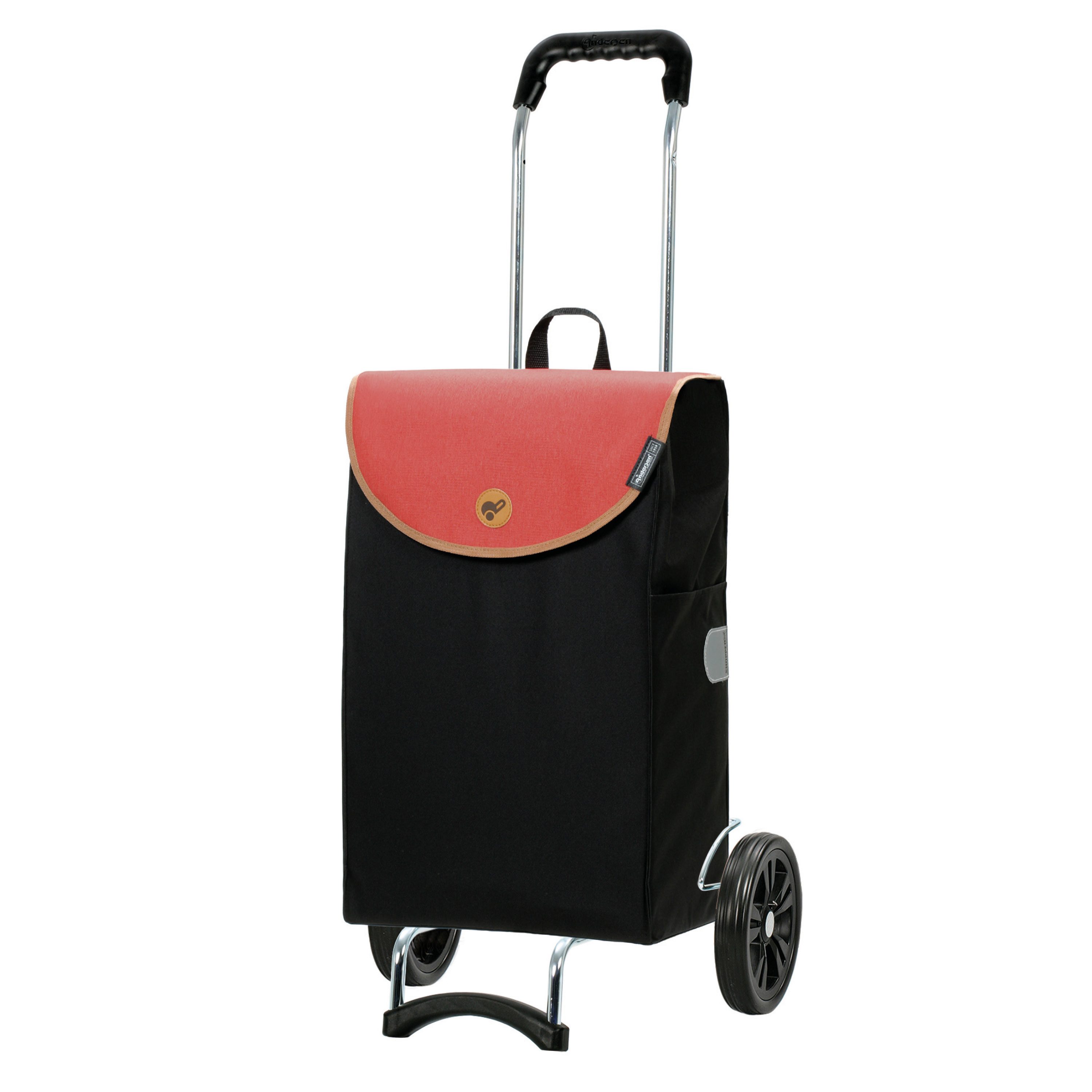 Andersen Einkaufstrolley Campus Shopper Lova koralle, belastbar bis 40kg, wasserabweisend
