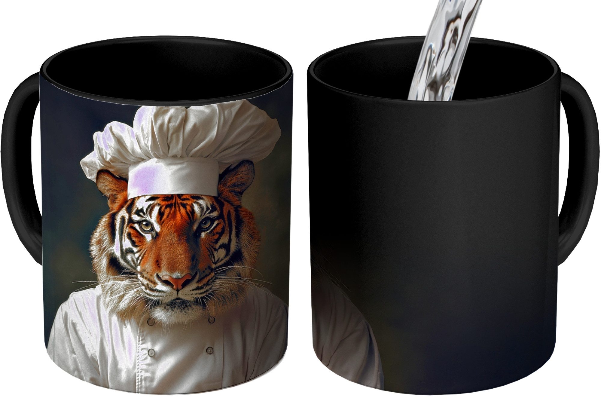 Tasse Tiger - Kochbekleidung - Braun