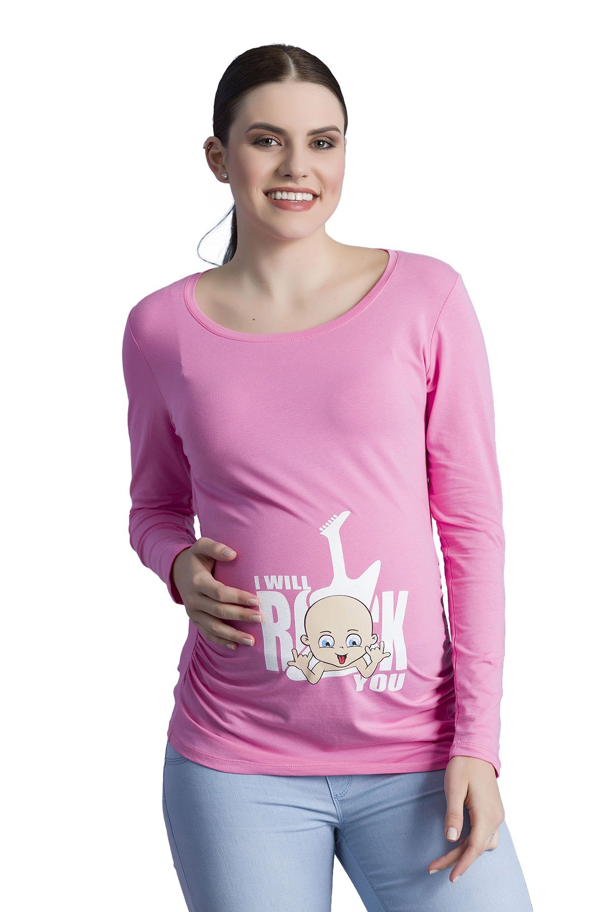 Umstandsshirt I Will Rock You
