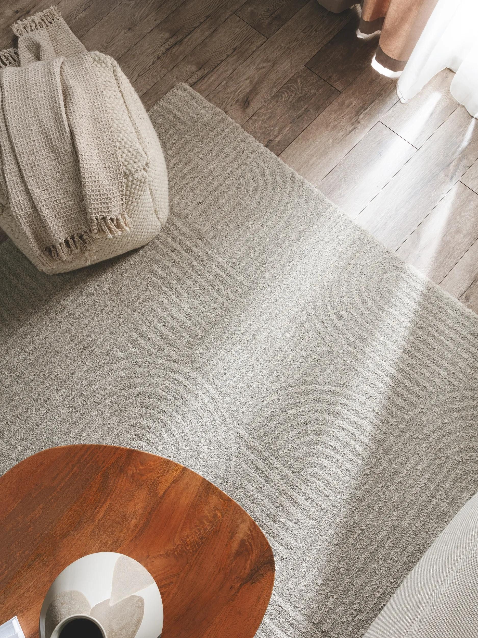 benuta Teppich Tacoma, rechteckig, Höhe: 21 mm, Teppich Wohnzimmer, Schlafzimmer, Esszimmer, Flur, Kunstfaser, Cozy