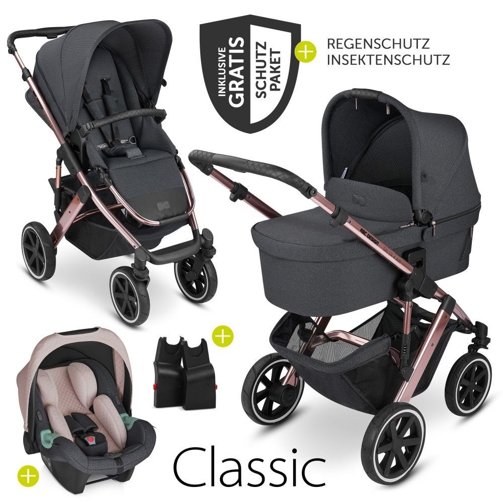 Abc Design Salsa 4 Unterschied 2020 Und 2021 ABC Design Kombi-Kinderwagen »Salsa 4 Air - Classic Edition - Bubble