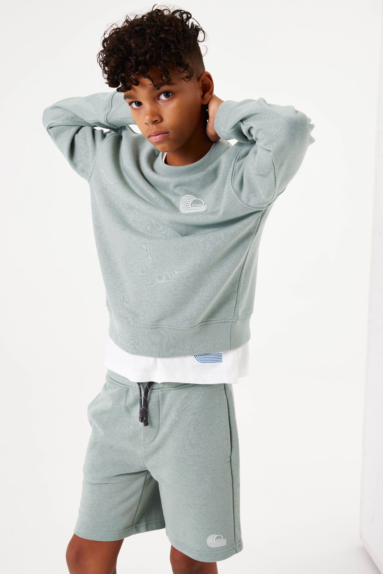 Garcia Sweatshirt mit Brust Print for günstig online kaufen