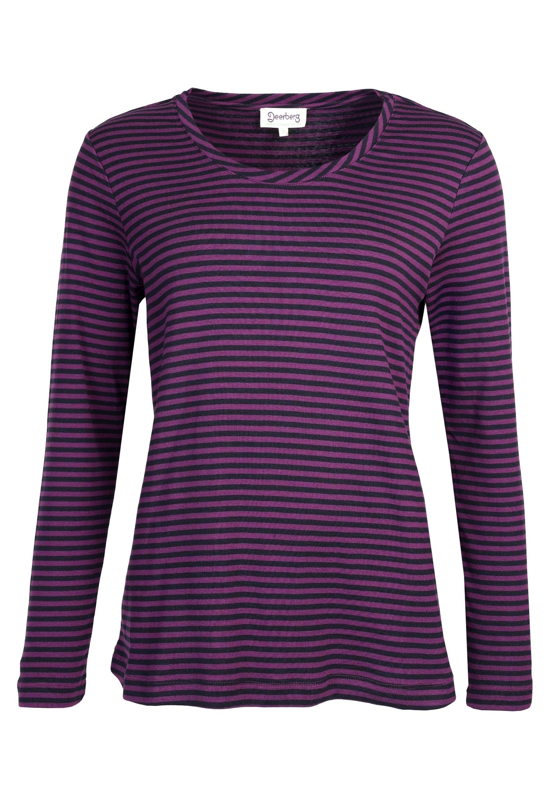 Deerberg Langarmshirt Adisella Stripes