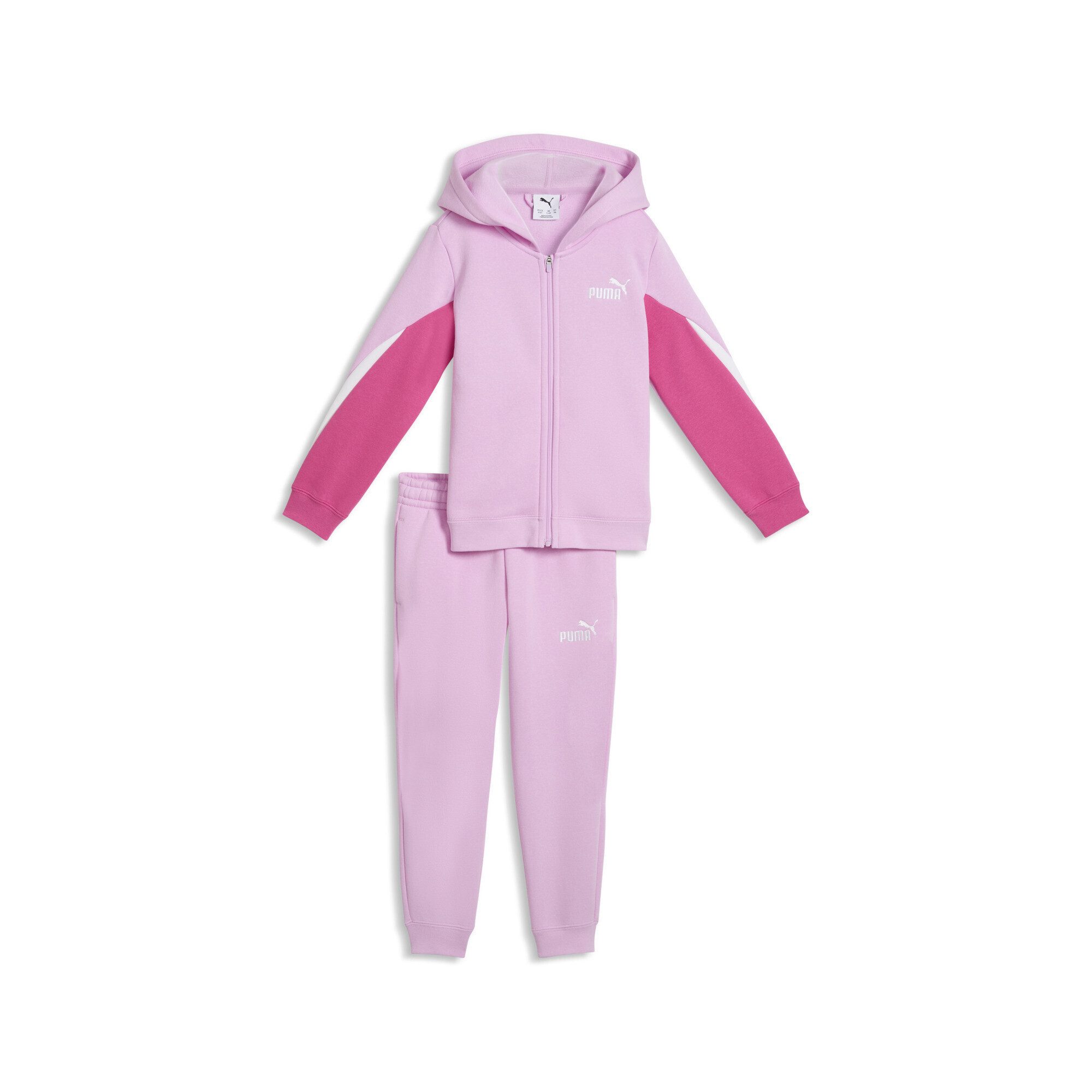 PUMA Jogginganzug Essentials Colourblocked Trainingsanzug mit Kapuze Kinder