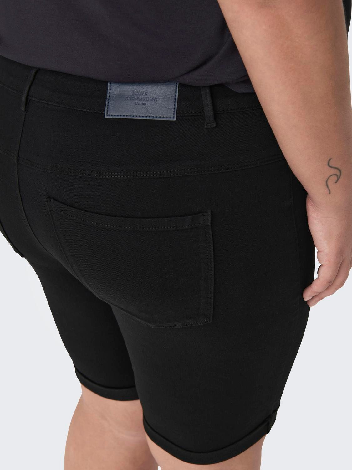 ONLY CARMAKOMA Jeansshorts CARTHUNDER LIFE REG LONG SHORTS DNM günstig online kaufen