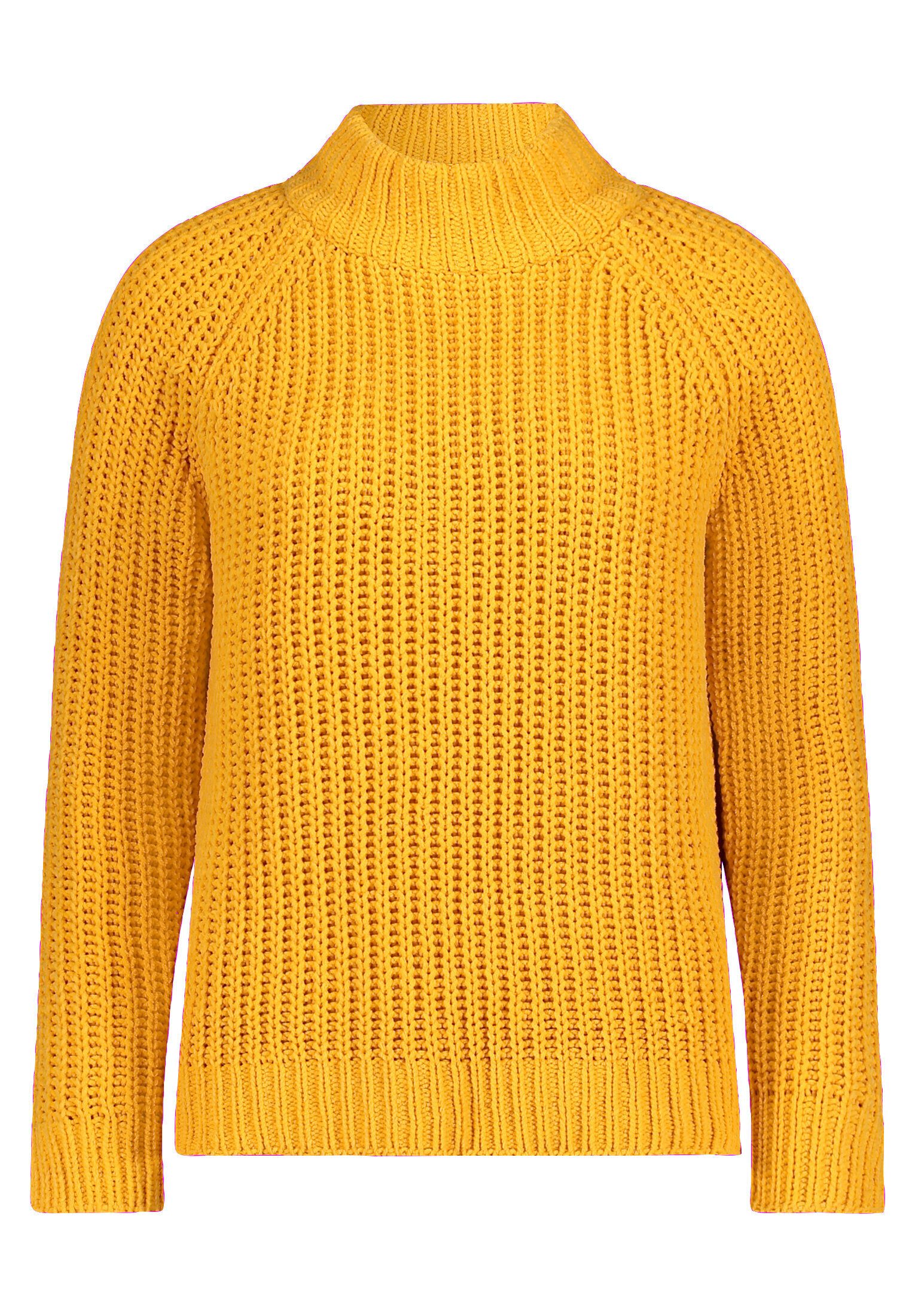 Cartoon Strickpullover Damen mit Stehkragen (1-tlg)