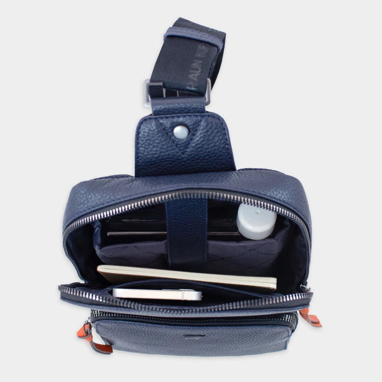 Braun Büffel Umhängetasche NOVARA Sling Bag blau