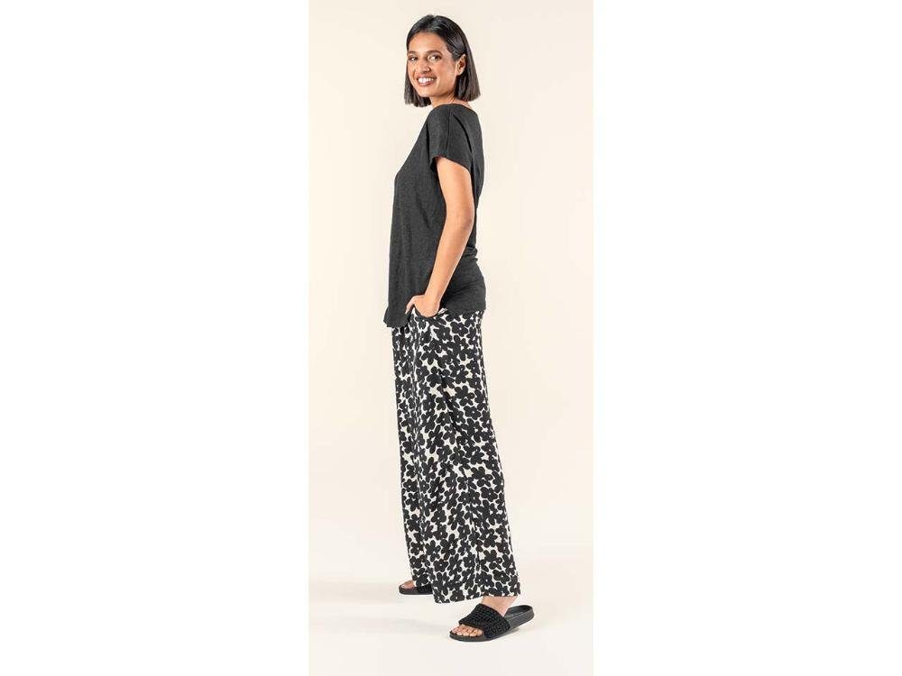 LIVING CRAFTS Stoffhose Living Crafts Damen-Hose 'MALOU' mit hohem Bund günstig online kaufen