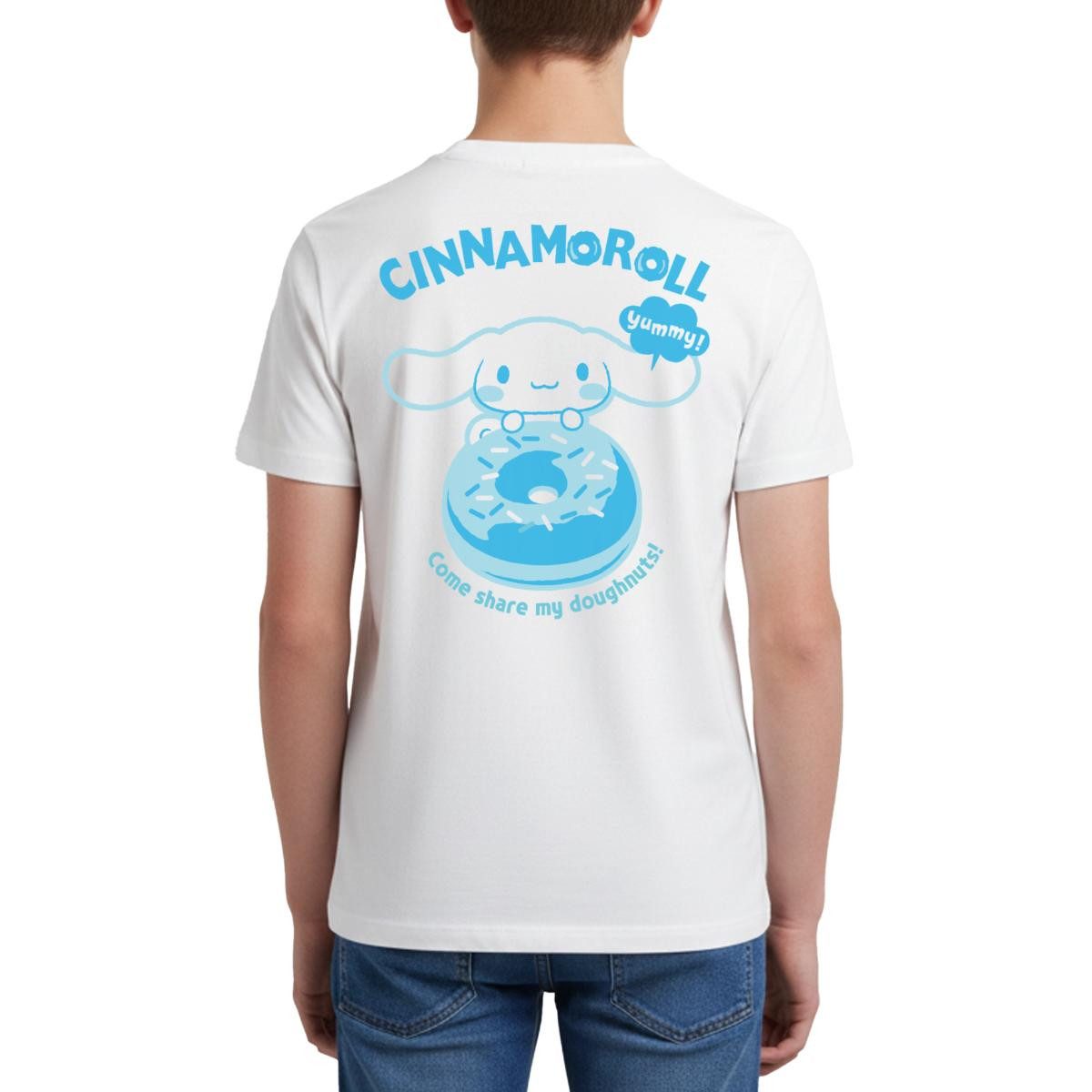 T-Shirt Cinnamoroll Mit Donut Yummy Doughnuts Teenager Premium T-Shirt