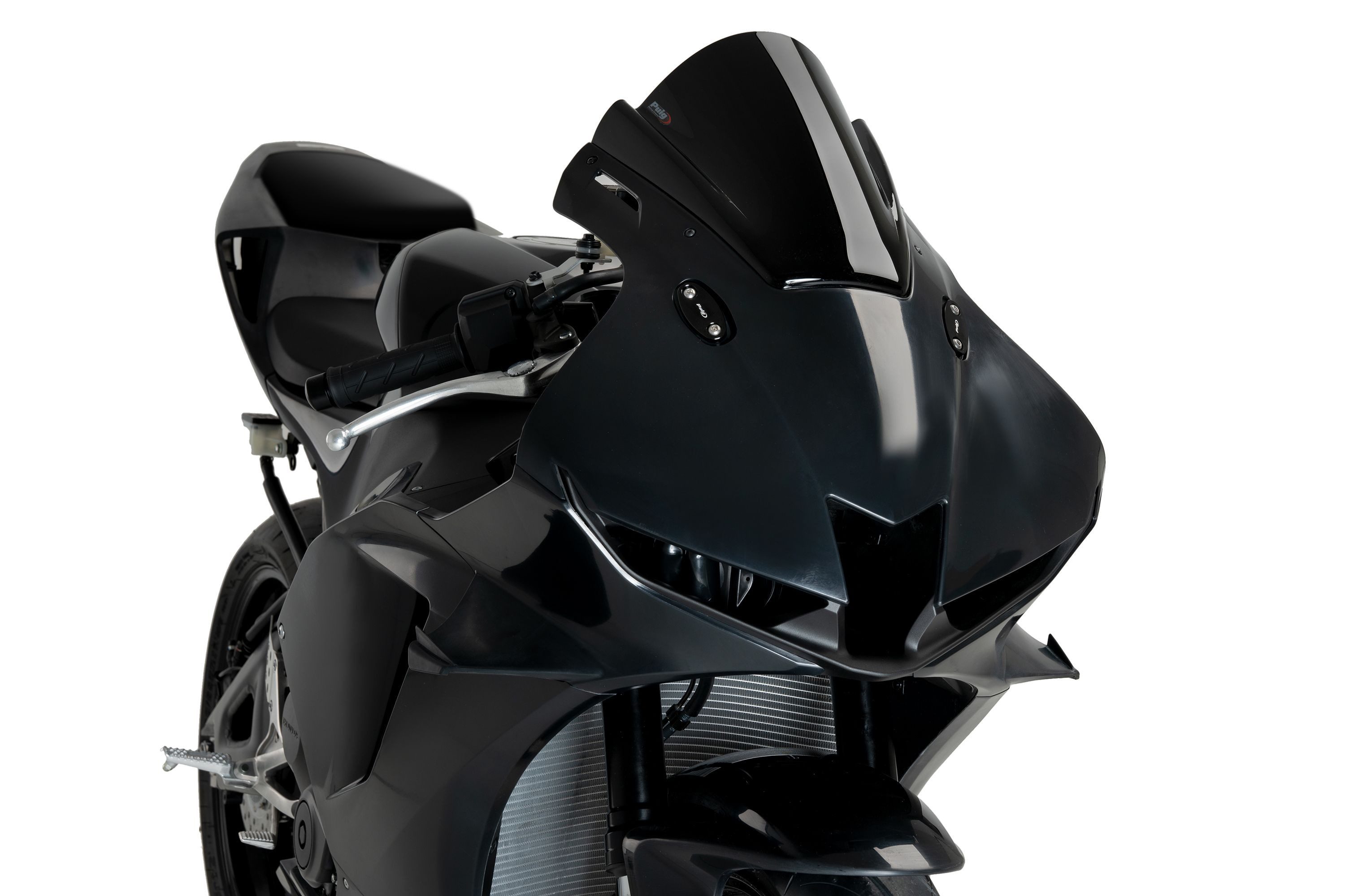 PUIG Motorradhelm-Visier Z-Racing-Scheibe für HONDA CBR600RR 23'-25' schwarz 21522N