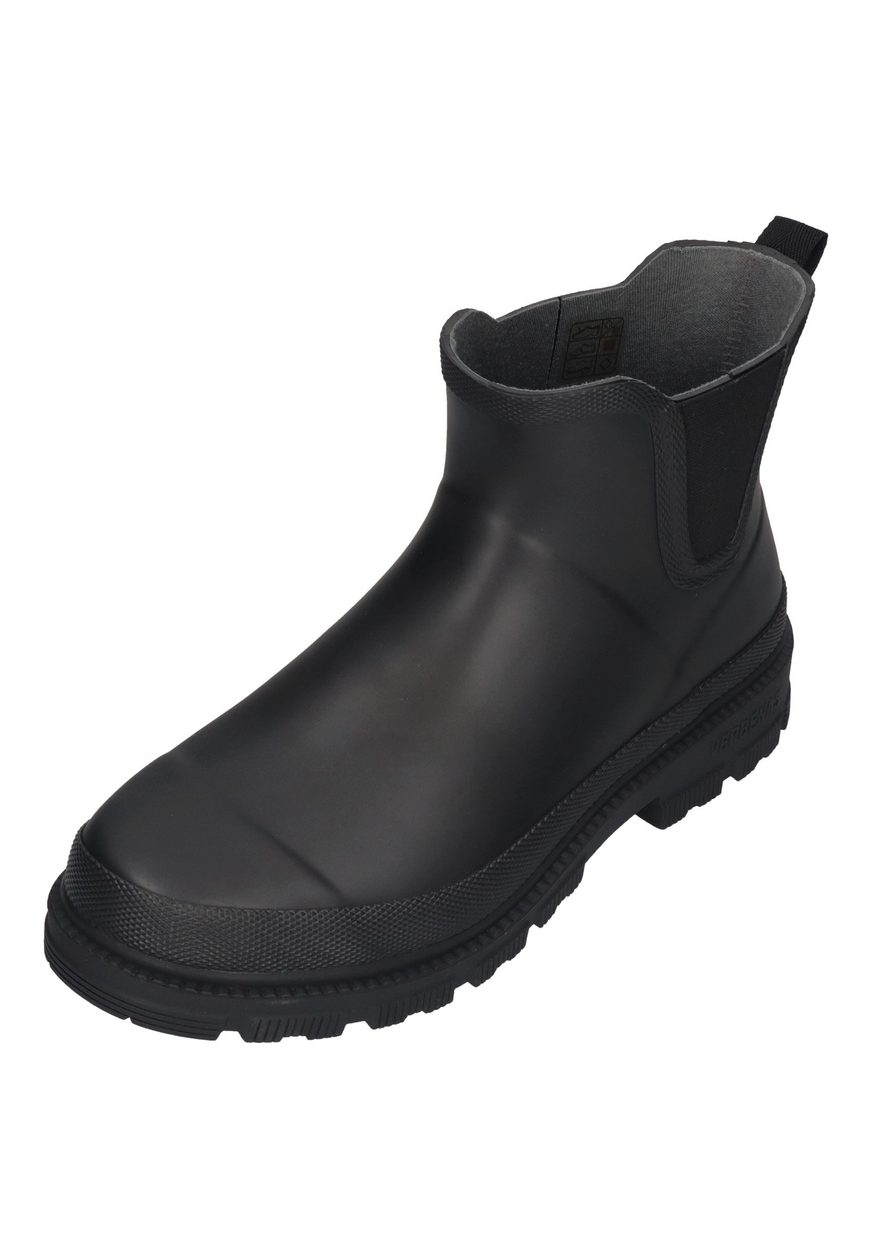 VERBENAS LUKA Smooth Gummistiefel Black Black