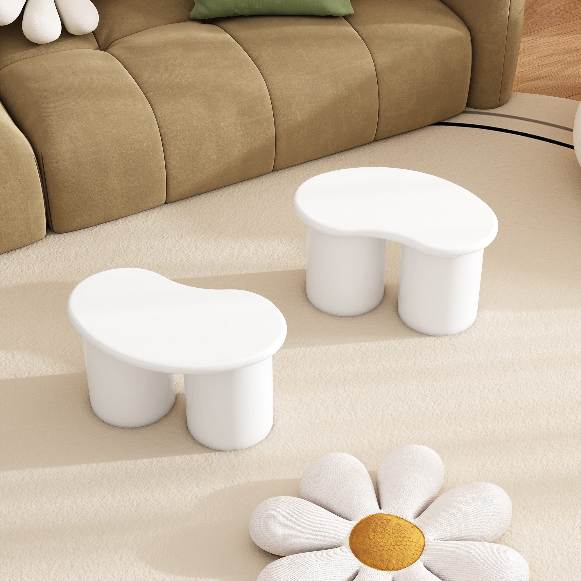 MODFU Couchtisch Hocker im Unregelmäßige Form günstig online kaufen