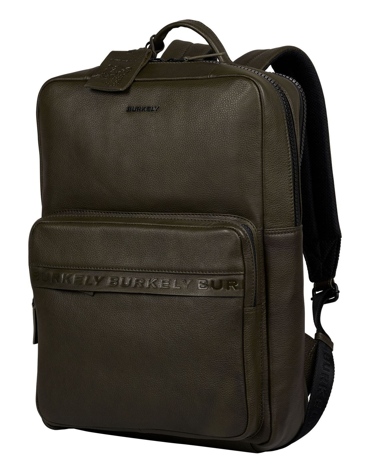 Burkely Rucksack Minimal, aus echtem Leder