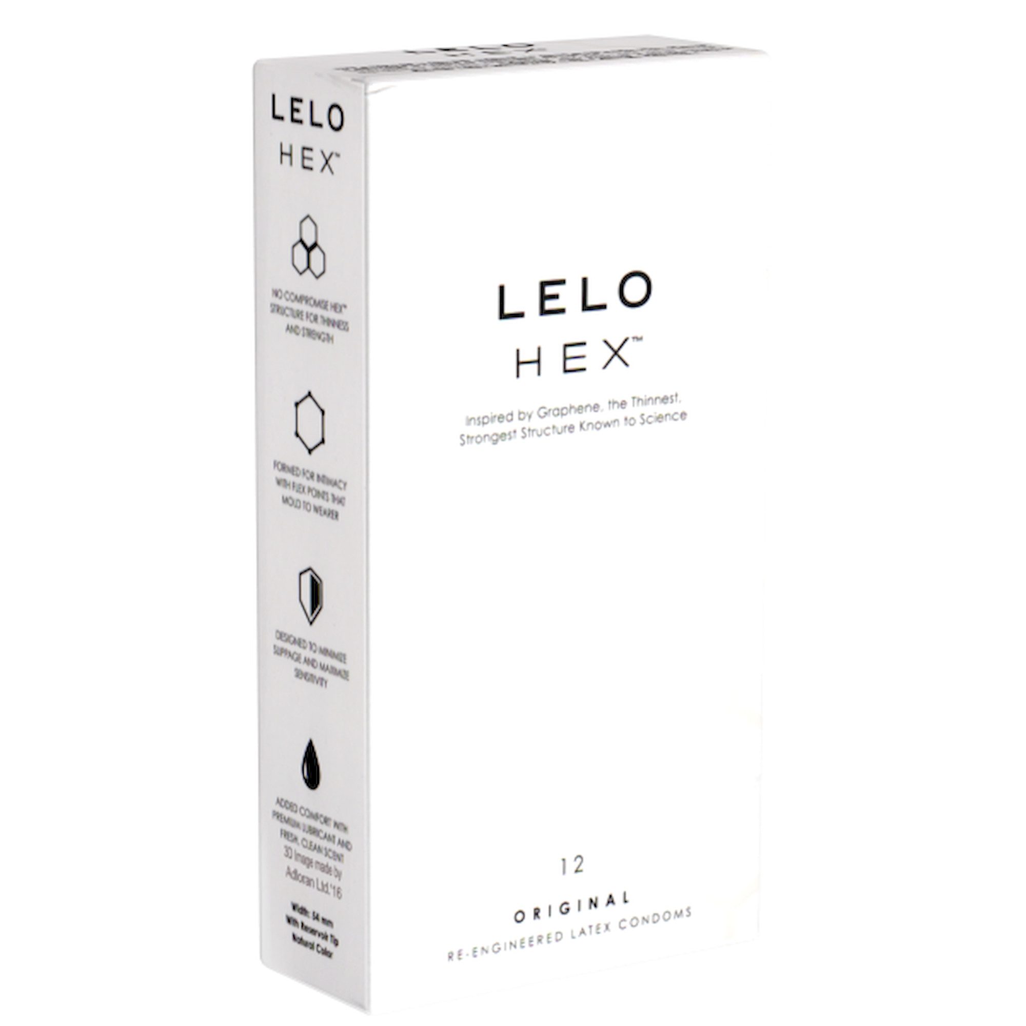 Lelo Kondome Lelo HEX™ Single: Original - die Kondom-Innovation, 12 Kondome