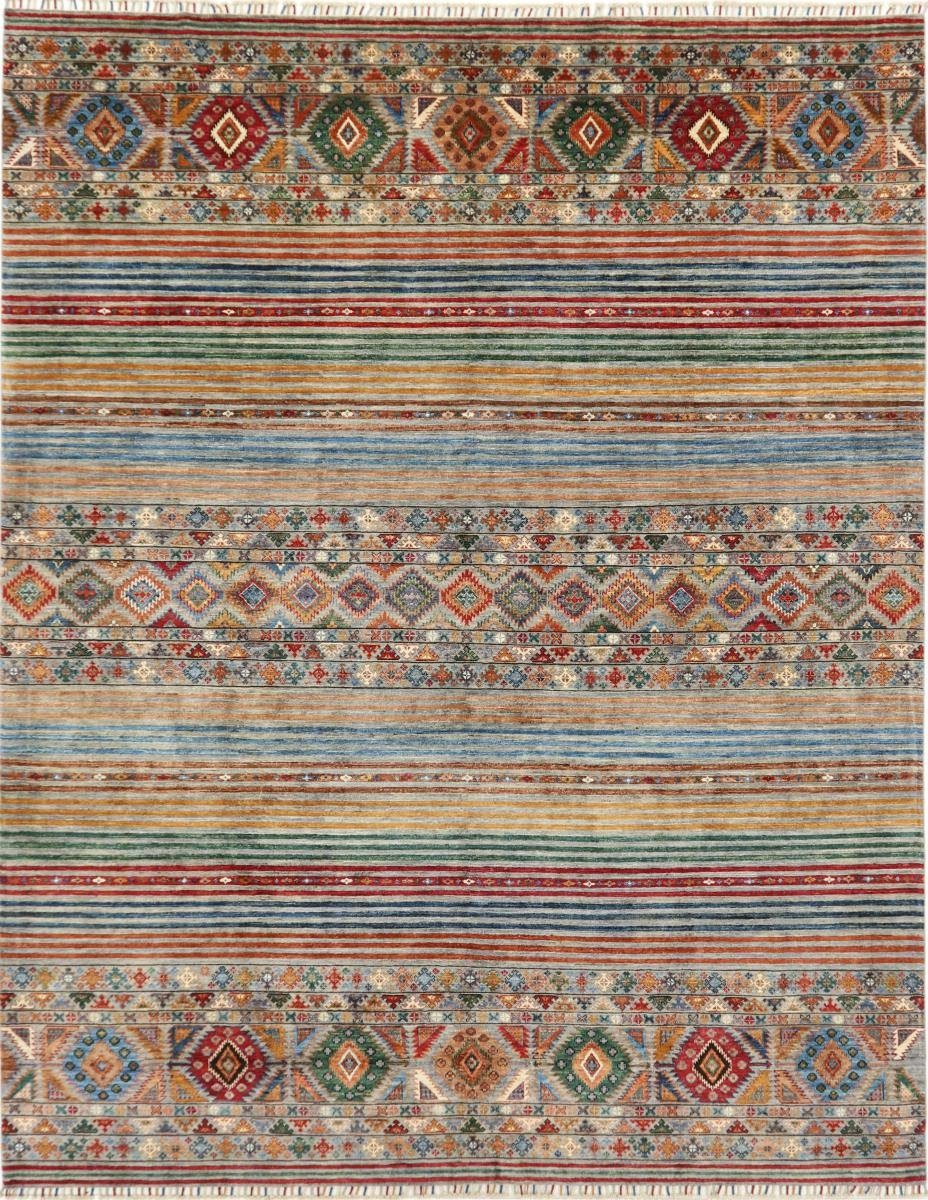 Orientteppich Arijana Shaal 242x303 Handgeknüpfter Orientteppich, Nain Trading, rechteckig, Höhe: 5 mm