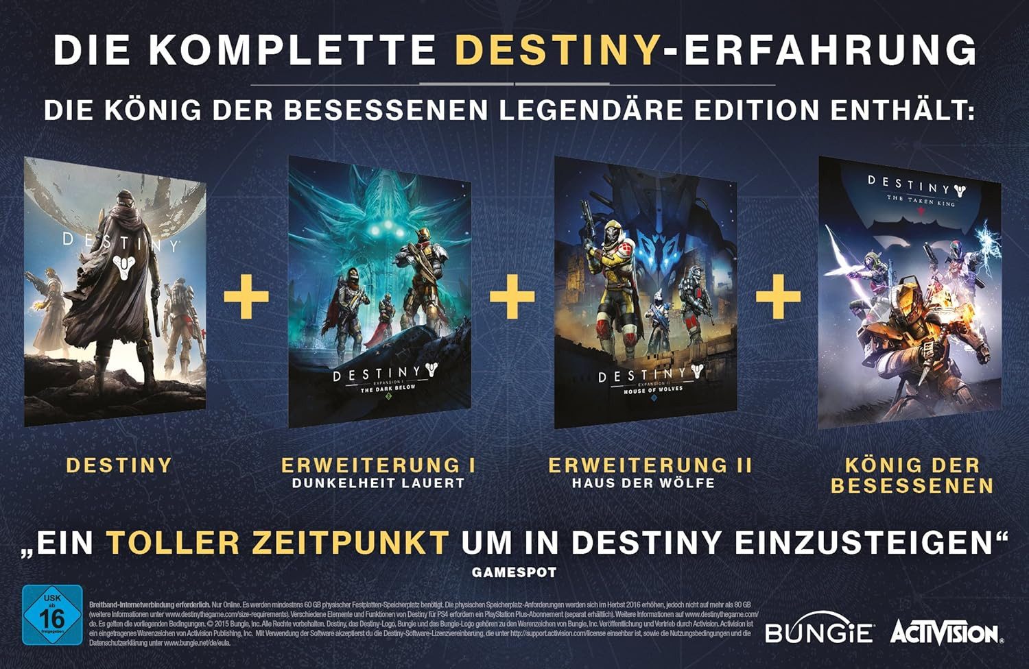 XBOX 360 Destiny König der Besessenen Xbox 360