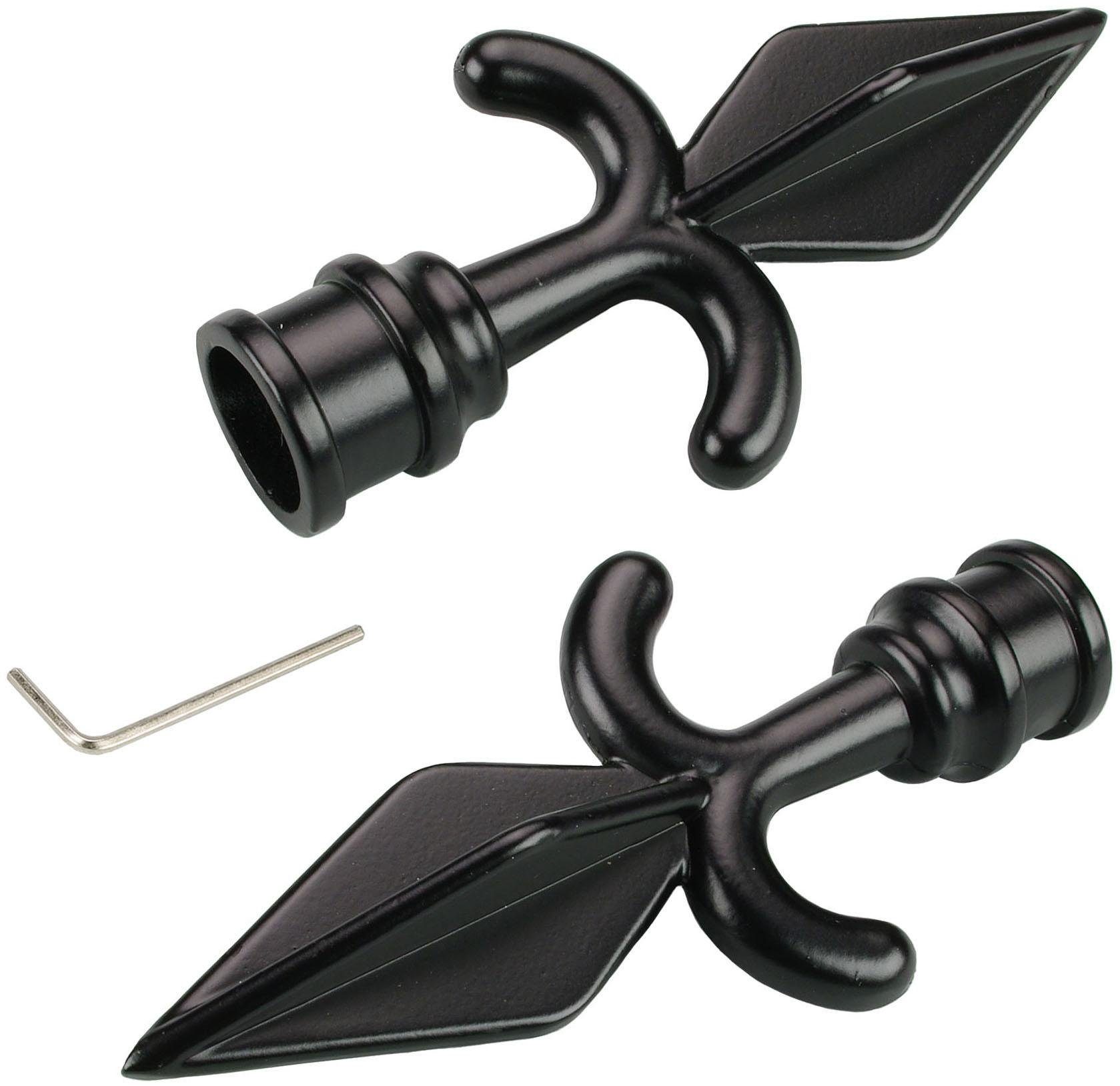 Liedeco Gardinenstangen-Endstück Amor, Gardinen, (Set, 2-St), günstig online kaufen