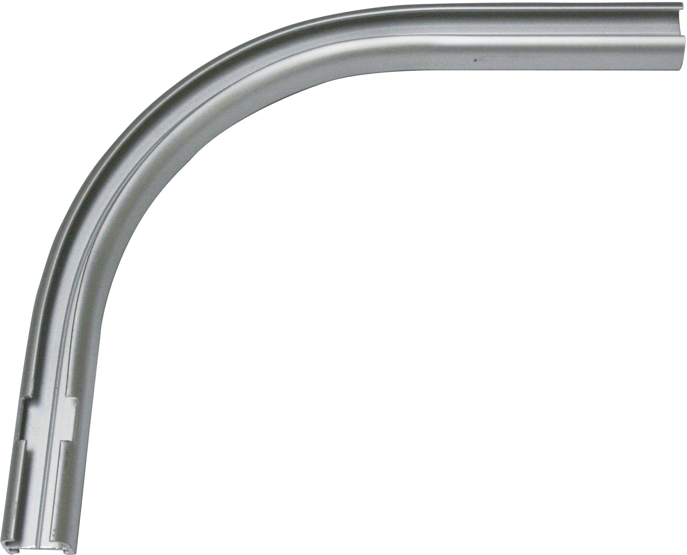 GARDINIA Gardinenschiene Rundbogen, 1-läufig, Fixmaß, verschraubt, für Alum günstig online kaufen