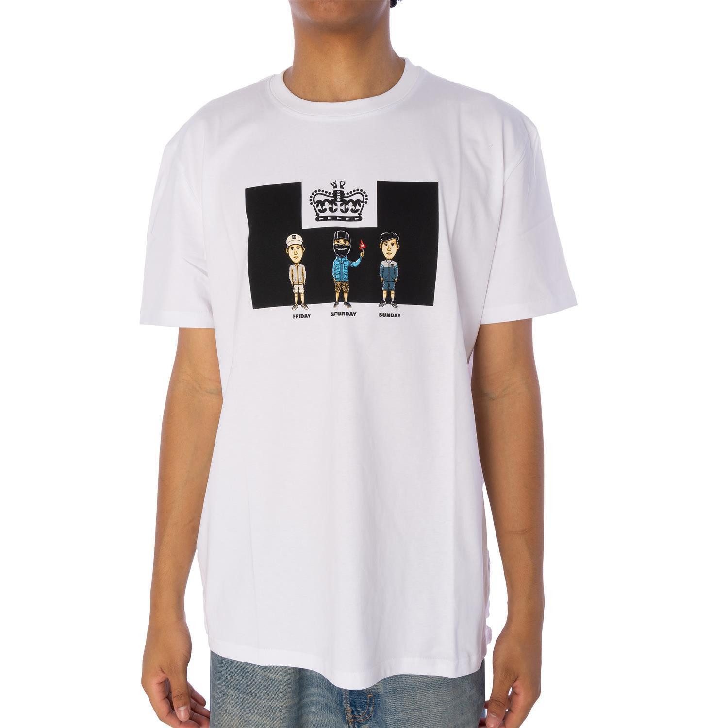 Weekend Offender T-Shirt T-Shirt Weekend Offender Seventy-Two (1-tlg) Kontrastfarbener Print
