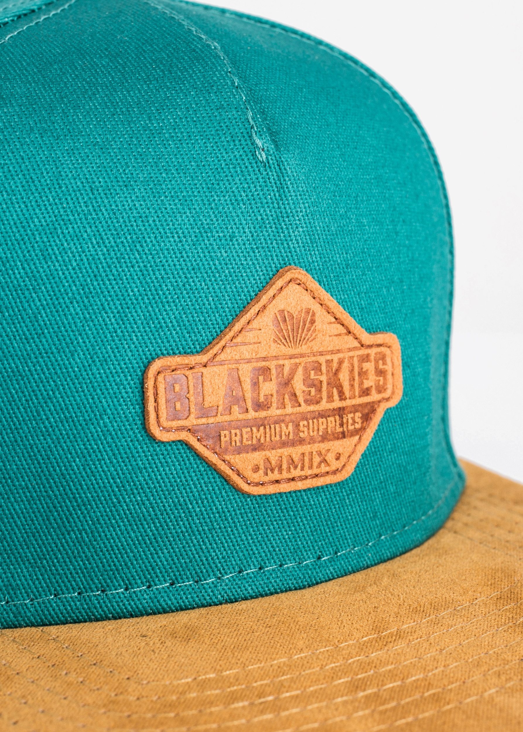 Blackskies Baseball Cap Essentials Snapback Cap 2er Set Eltern-Kind - Teal-Braun