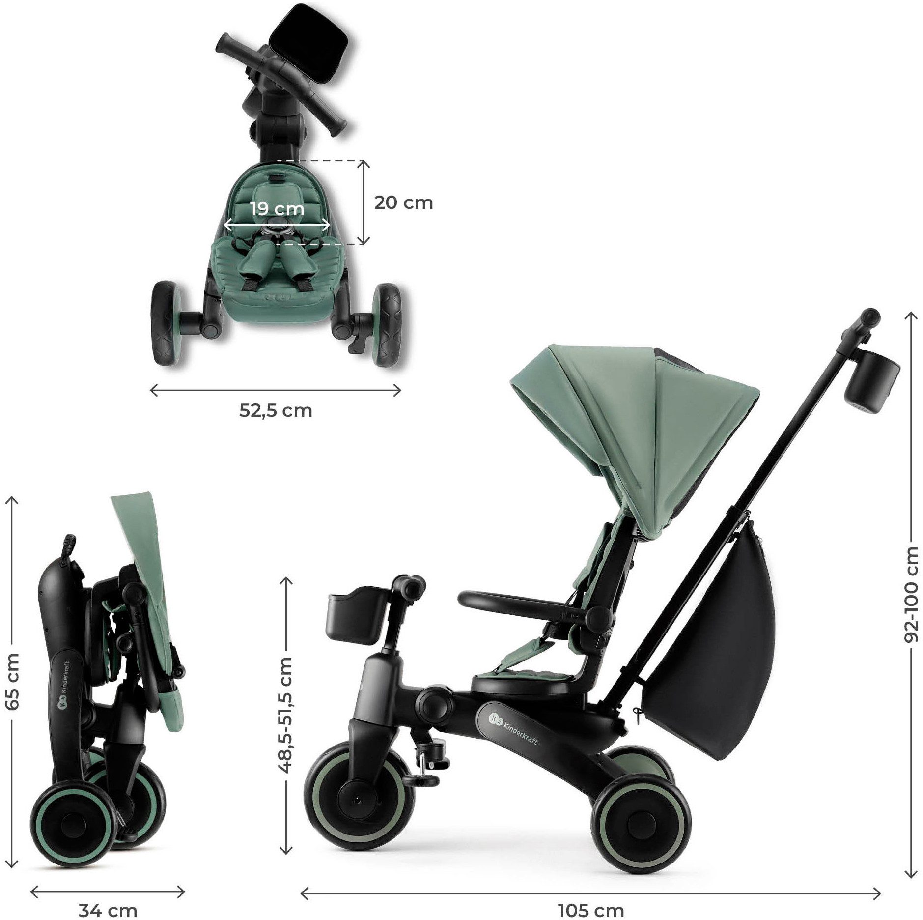 Kinderkraft Dreirad Jazz 2