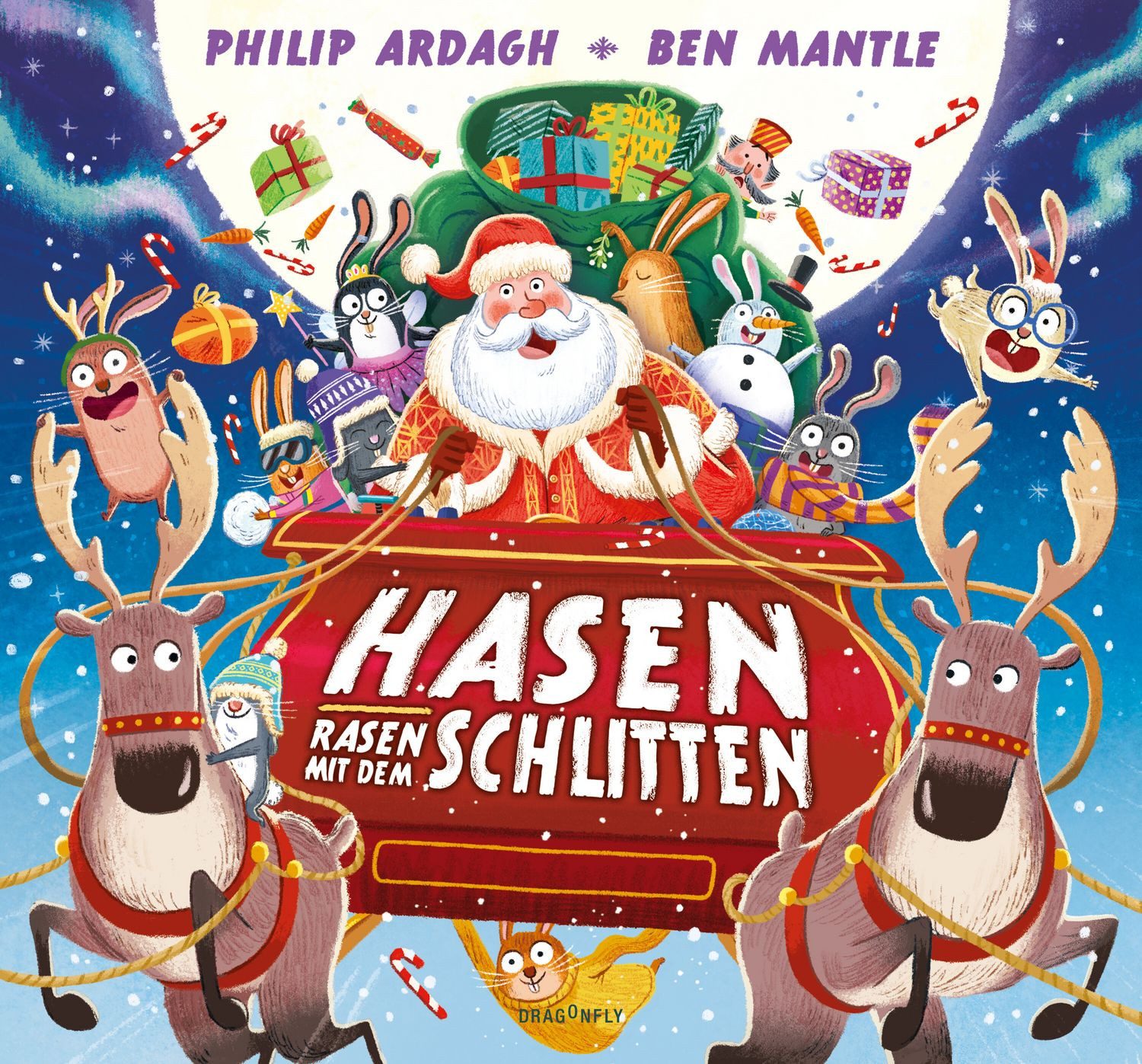 Hasen rasen mit dem Schlitten Chaotische Weihnachten zum Vorlesen, Ent / Philip Ardagh, X