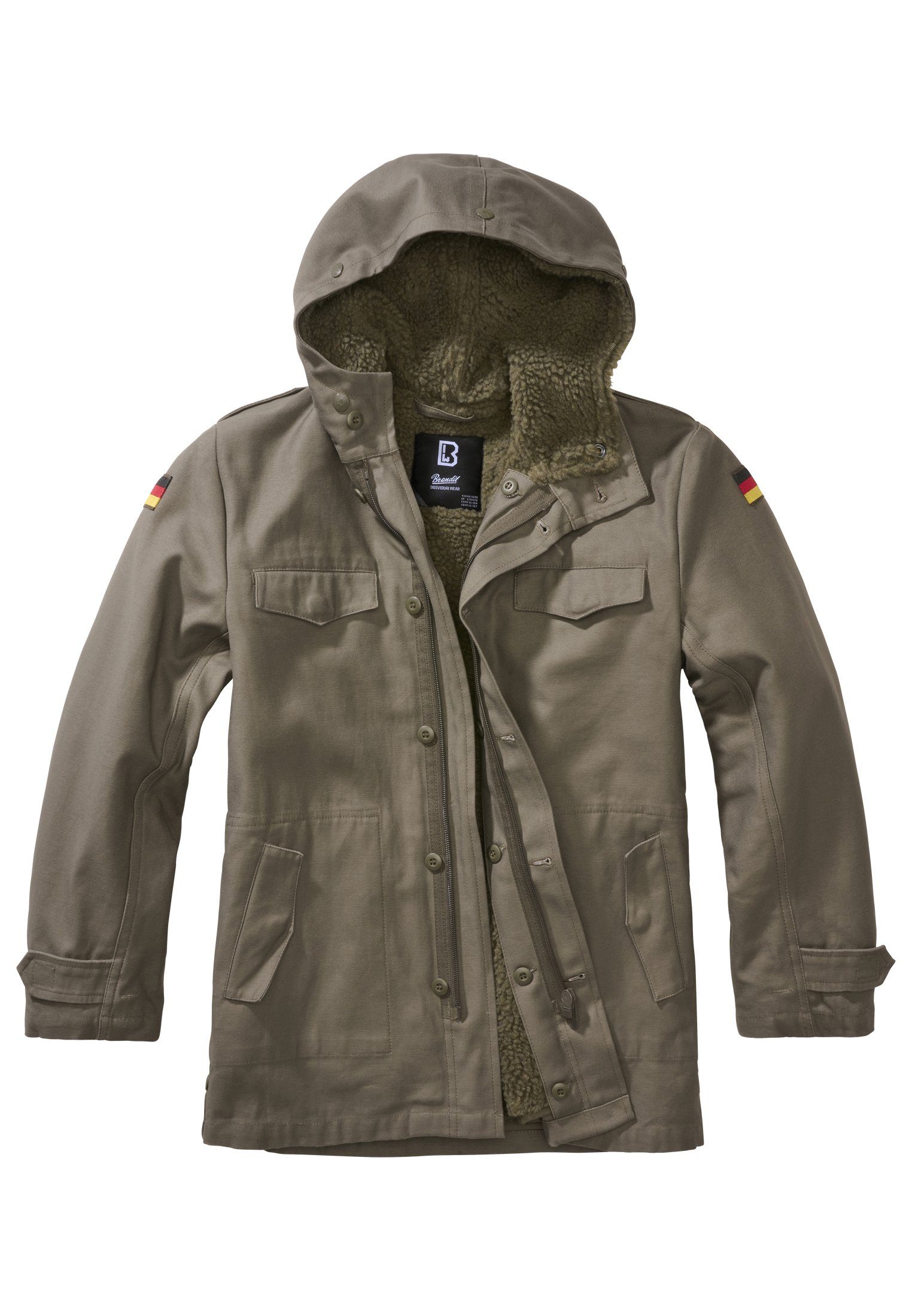 Kids Parka Herren olive Brandit Parka BW (1-St)