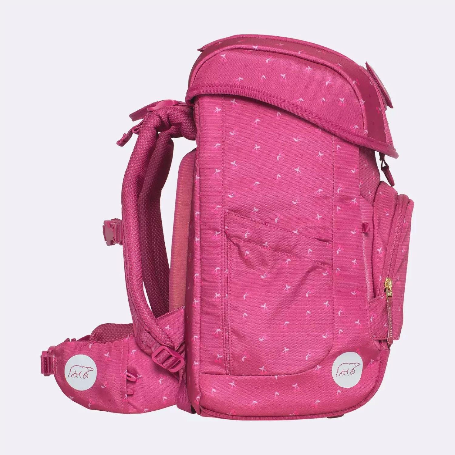 Beckmann Schulranzen Beckmann Plus Air Cherry 6-tlg. Schulranzen