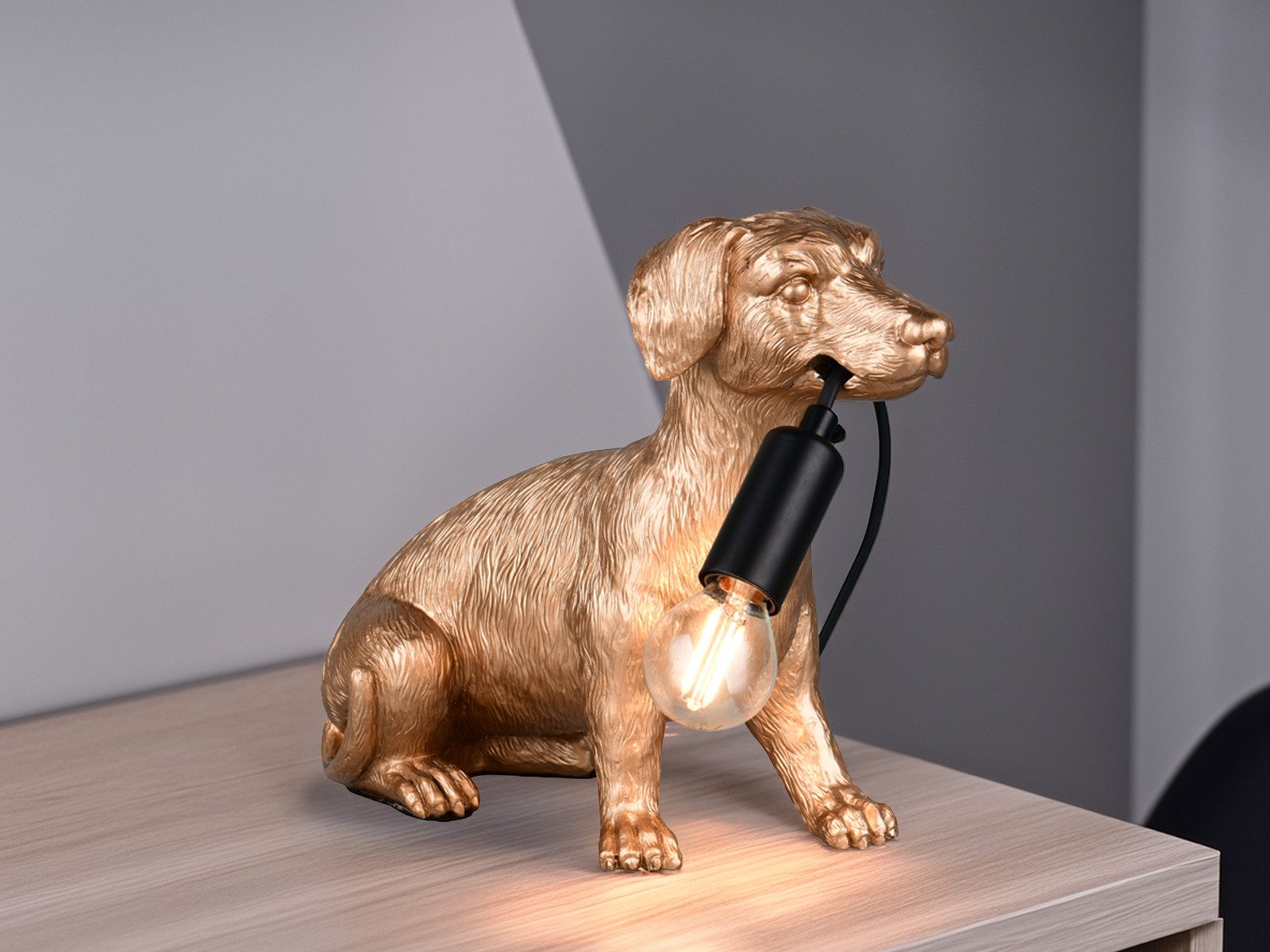 Reality Leuchten LED Nachttischlampe, Dimmfunktion, LED wechselbar, warmwei günstig online kaufen