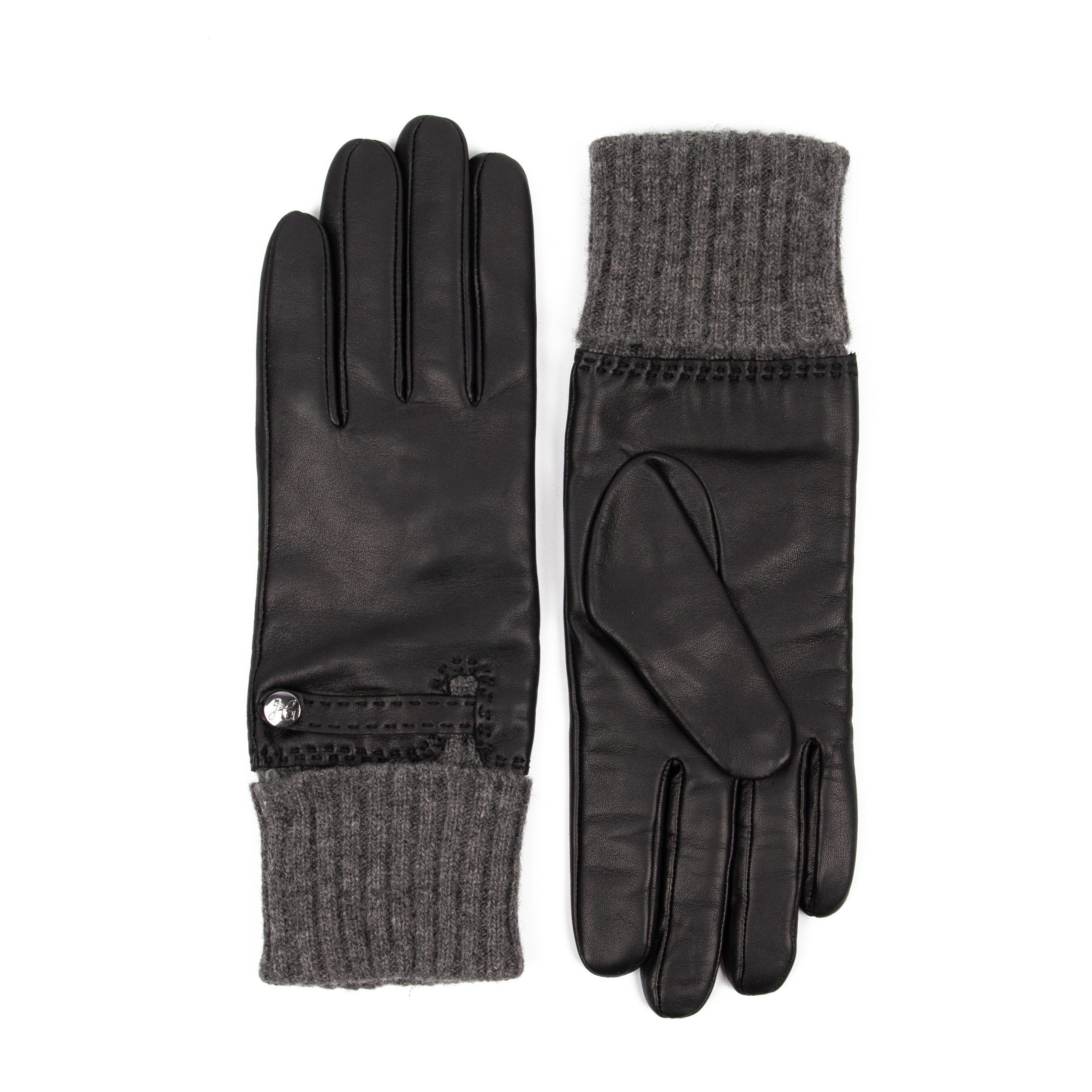 Hand Gewand by Weikert Lederhandschuhe Stella - Lammnappa Lederhandschuhe mit Touchscreen Funktion