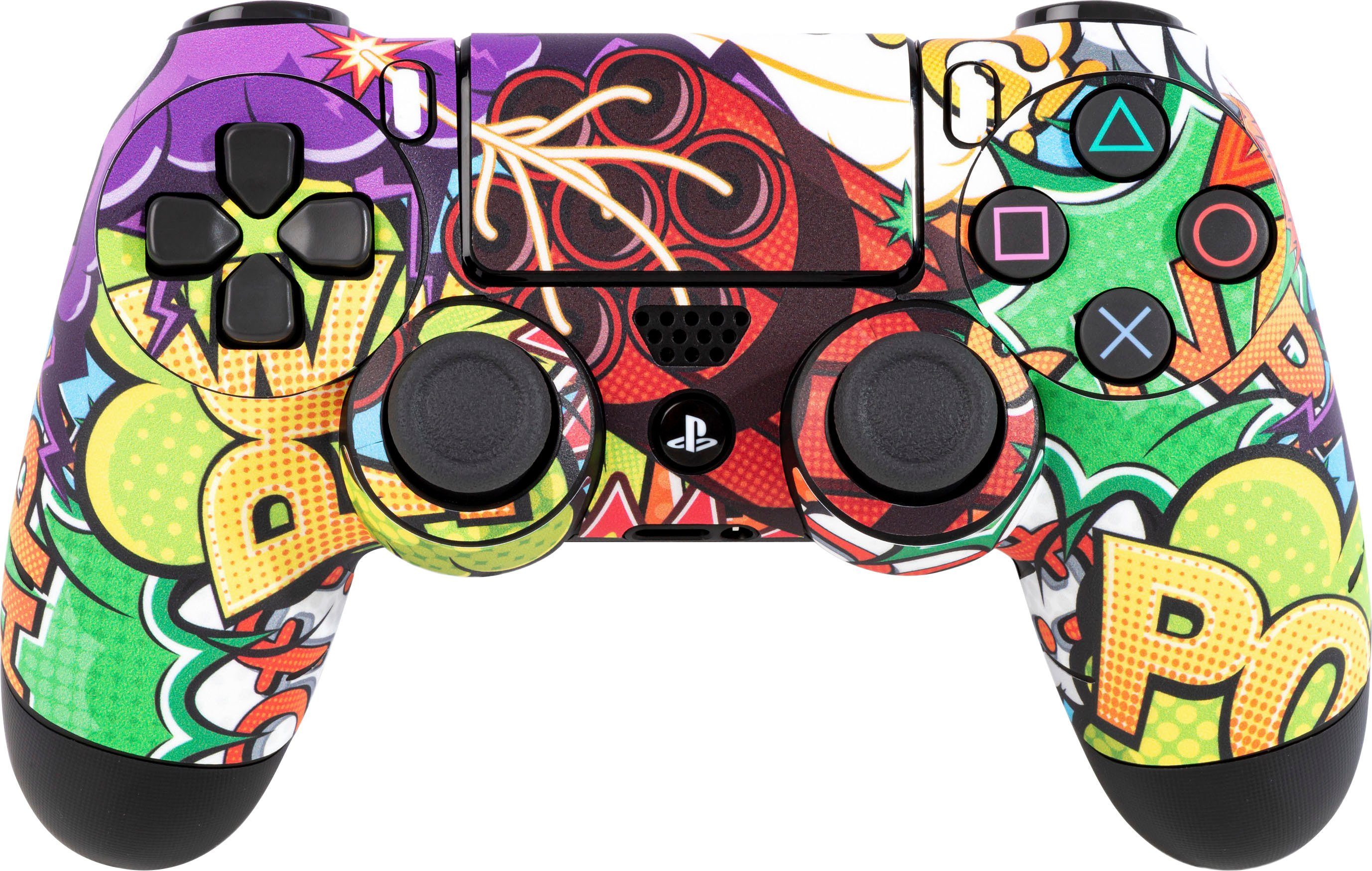 ak tronic Schutzfolie Skins - Sticker für PlayStation 4 Controller, (1-St)