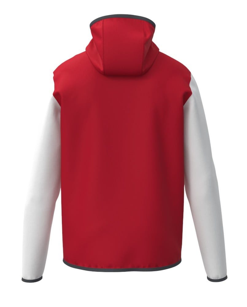 Head Kapuzenpullover Club 25 Tech Hoodie (100% Polyester) rot/weiss Herren