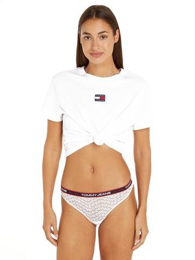 Tommy Hilfiger Underwear T-String TJ 3P THONG LACE (3-St., 3er-Pack) mit elastischem Bund