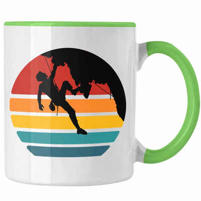 Trendation Tasse Bouldern Tasse Klettern Grafik Geschenk für Kletterfans Boulderer