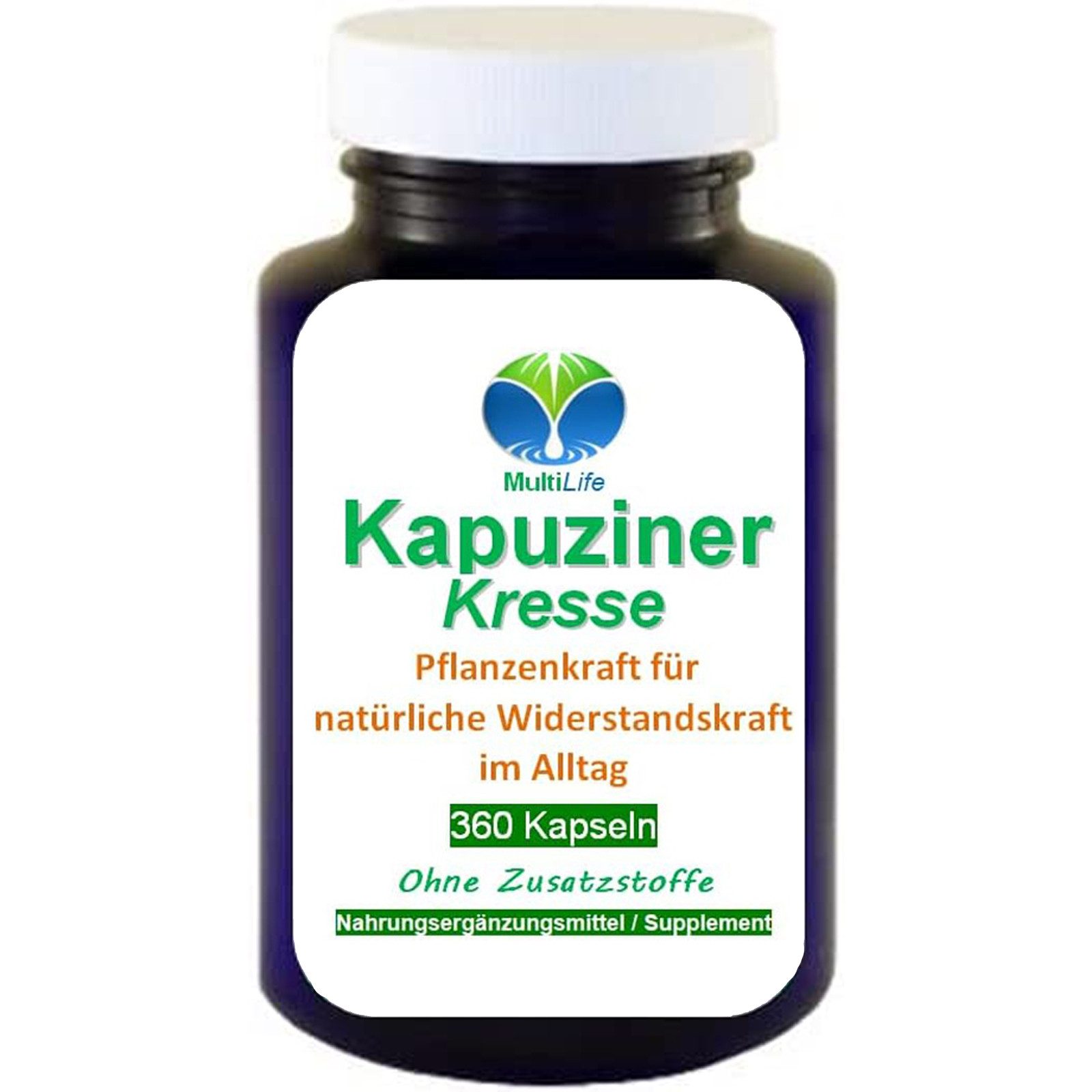 Kapuzinerkresse Senföle für Immunsystems & Abwehrkräfte NATUR PUR Kapseln