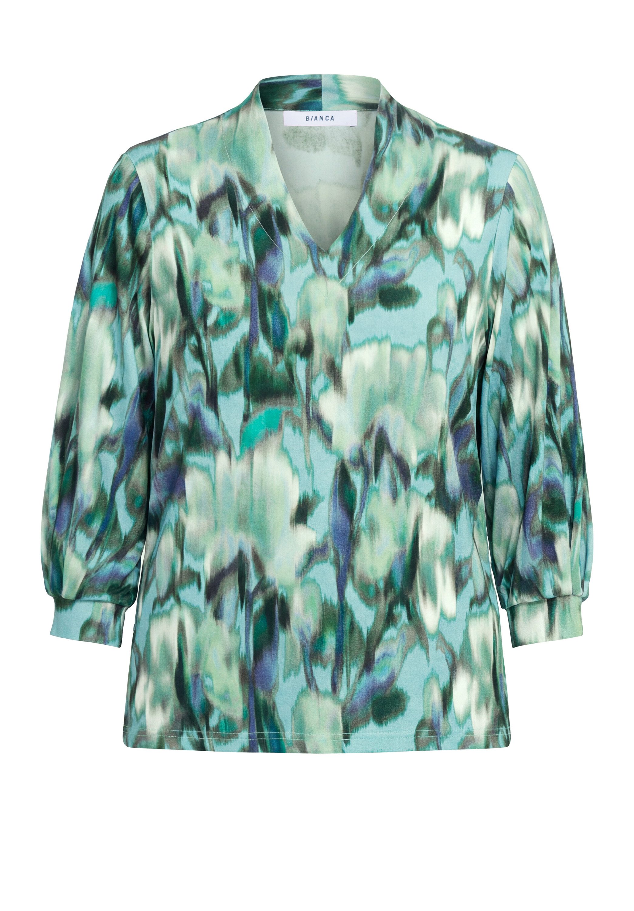 bianca Print-Shirt MALVE in Aquarell-Optik