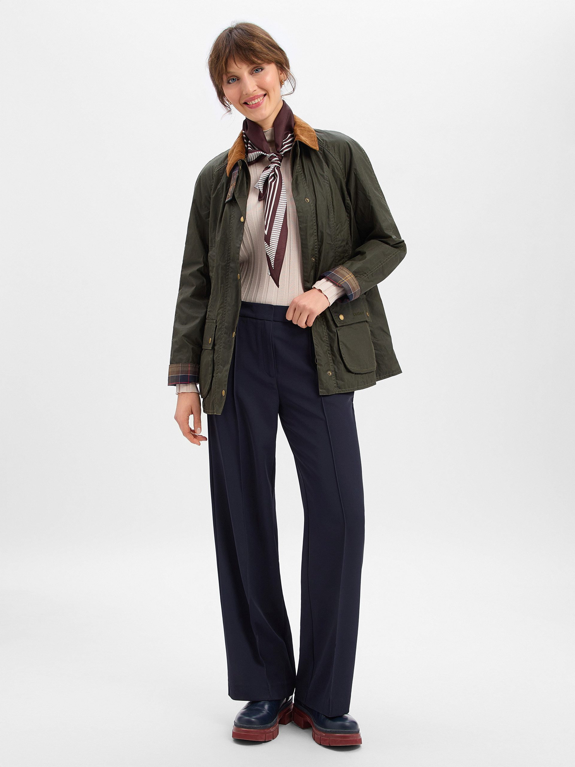 Barbour Sweatjacke Beadnell Wax