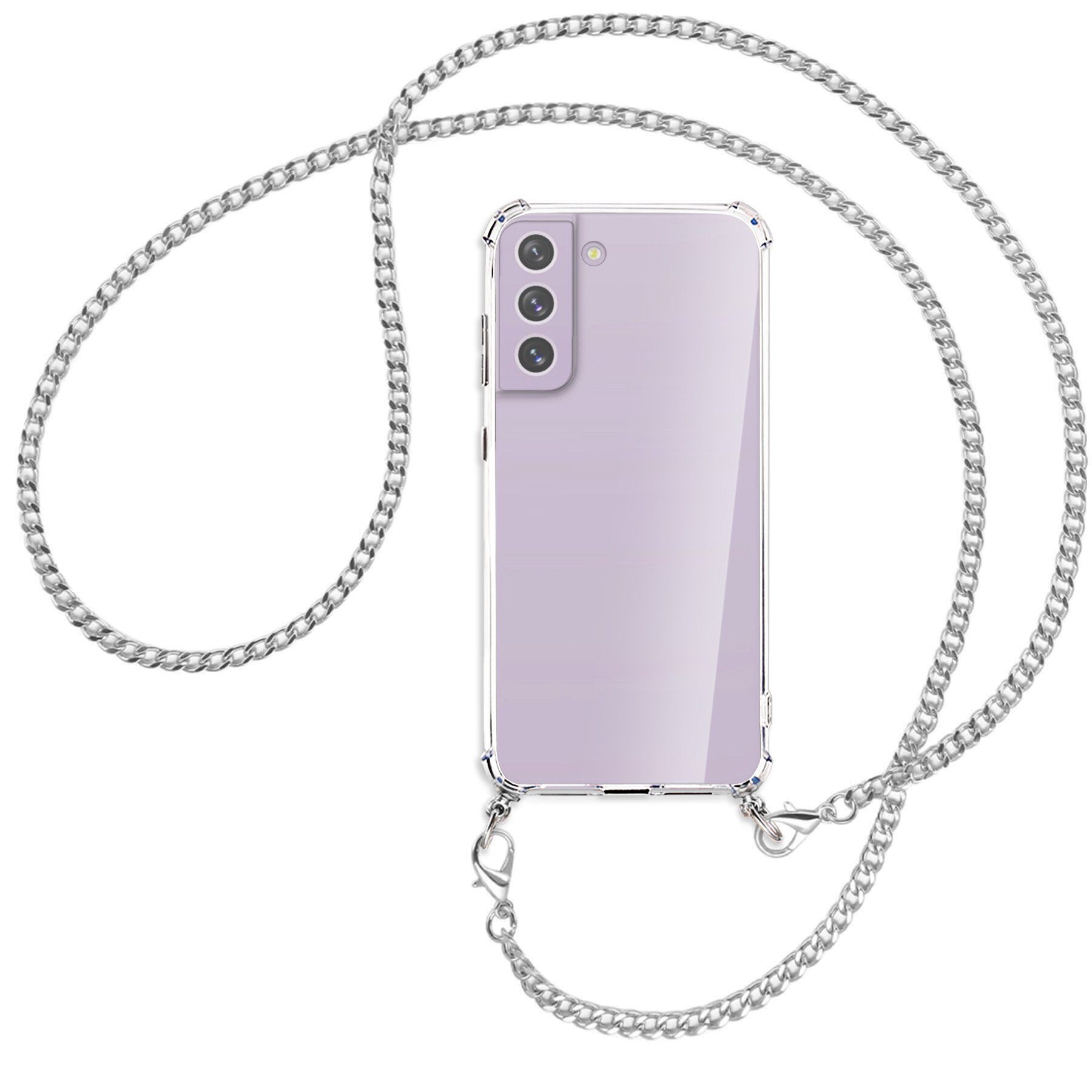 mtb more energy Handykette für Samsung Galaxy S21 FE (6.4) [MK], Umhängehülle mit Metallkette [NC-428-MK]