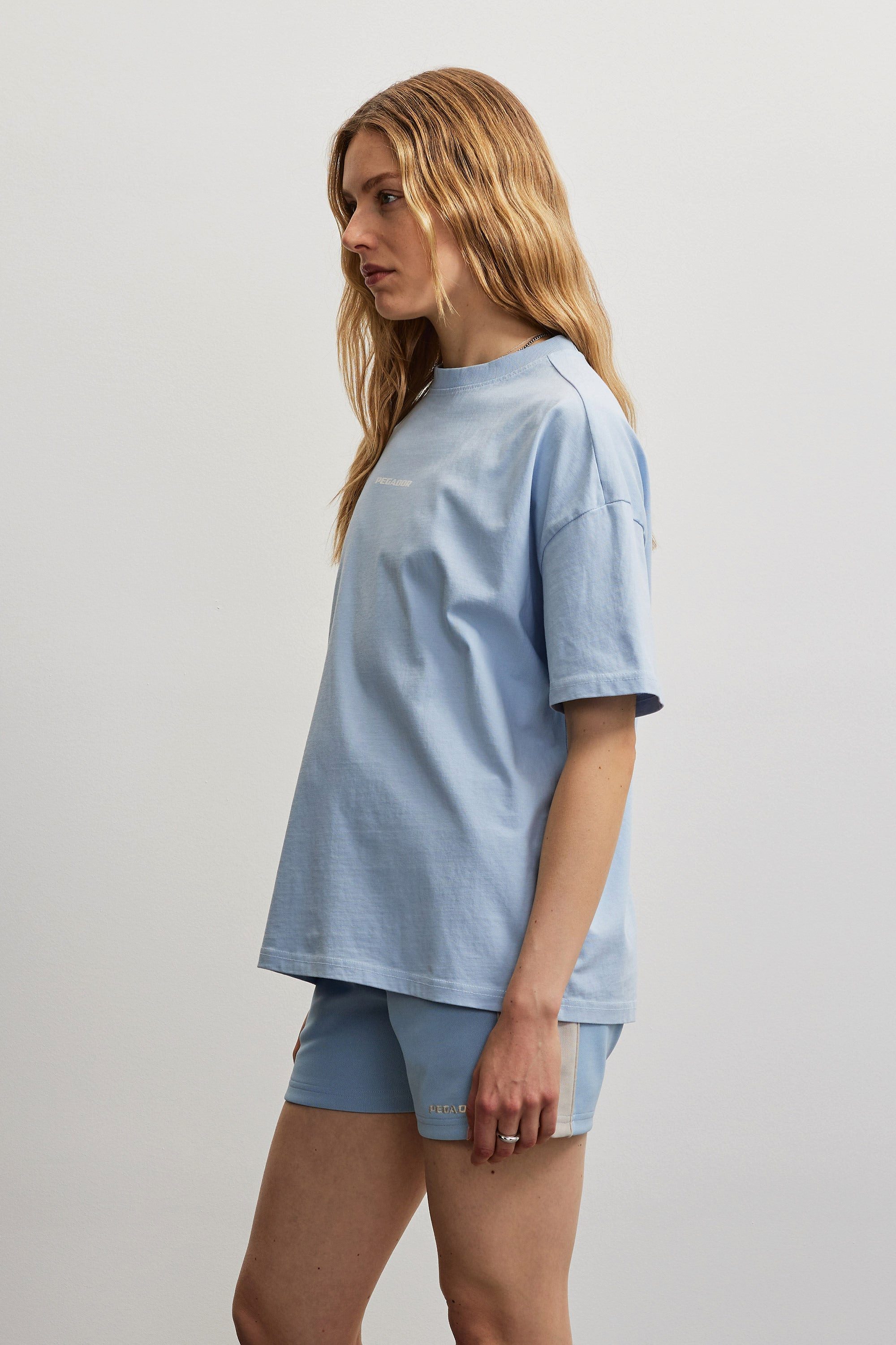 PEGADOR T-Shirt ARENDAL LOGO HEAVY OVERSIZED TEE