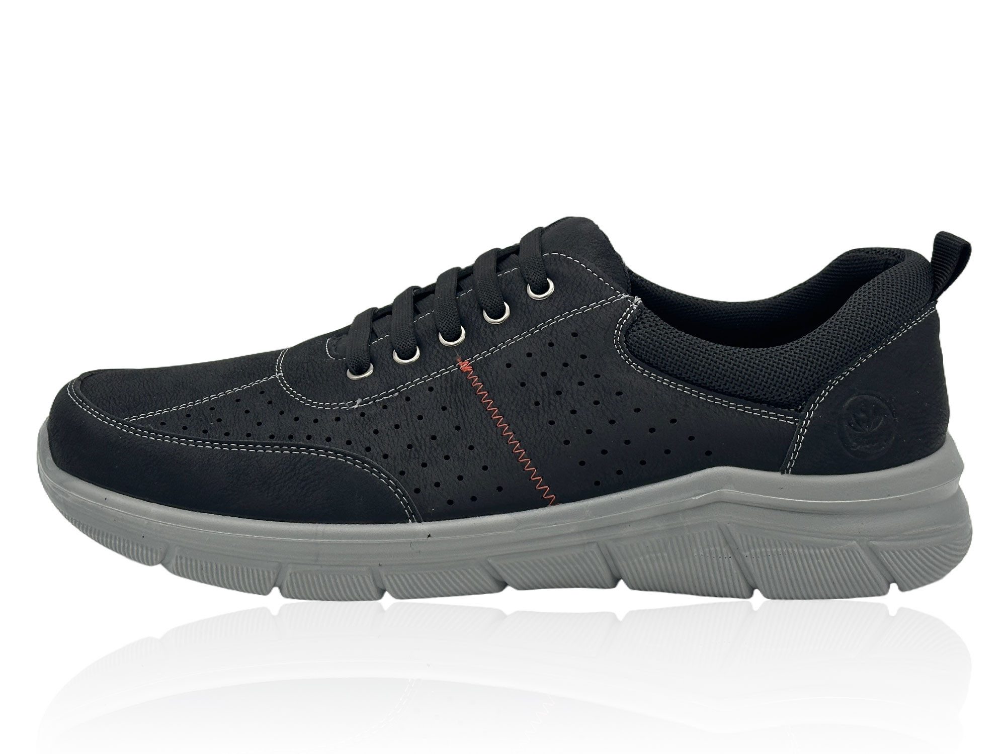 Nowaland Herren Halbschuh mit Perforierung Schnürschuh Atmungsaktive Perforierung · Flexible Komfortsohle · Leichtgewicht