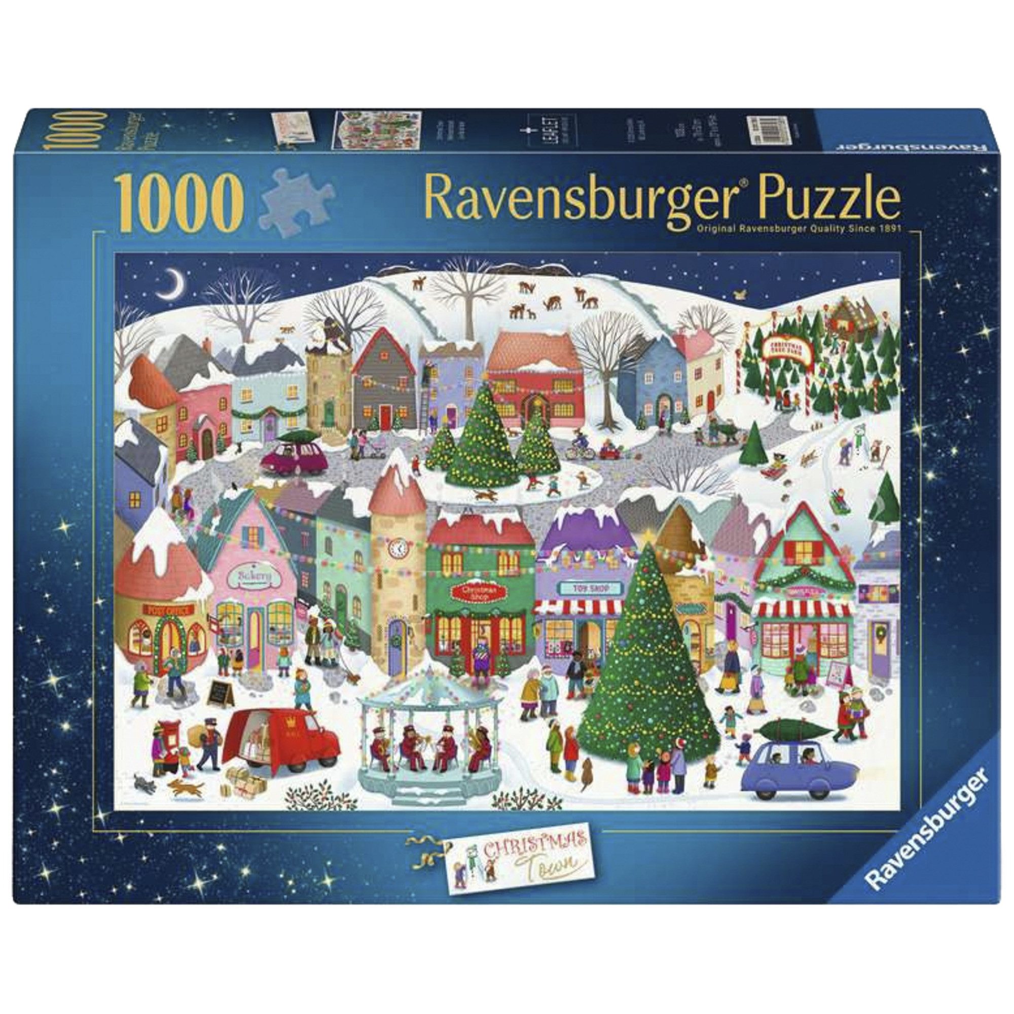 Ravensburger Puzzle Ravensburger Puzzle Zauberhafte Weihnachtsstadt, 1000 Puzzleteile