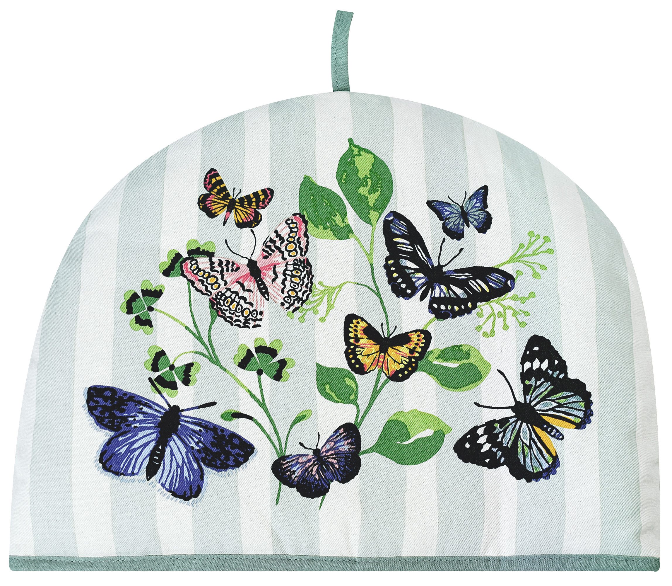 Ulster Weavers Teekanne Butterfly Grove, (1-St., 1-teilig), Muff Tea Cosy Teekannenhaube ca.35x27cm