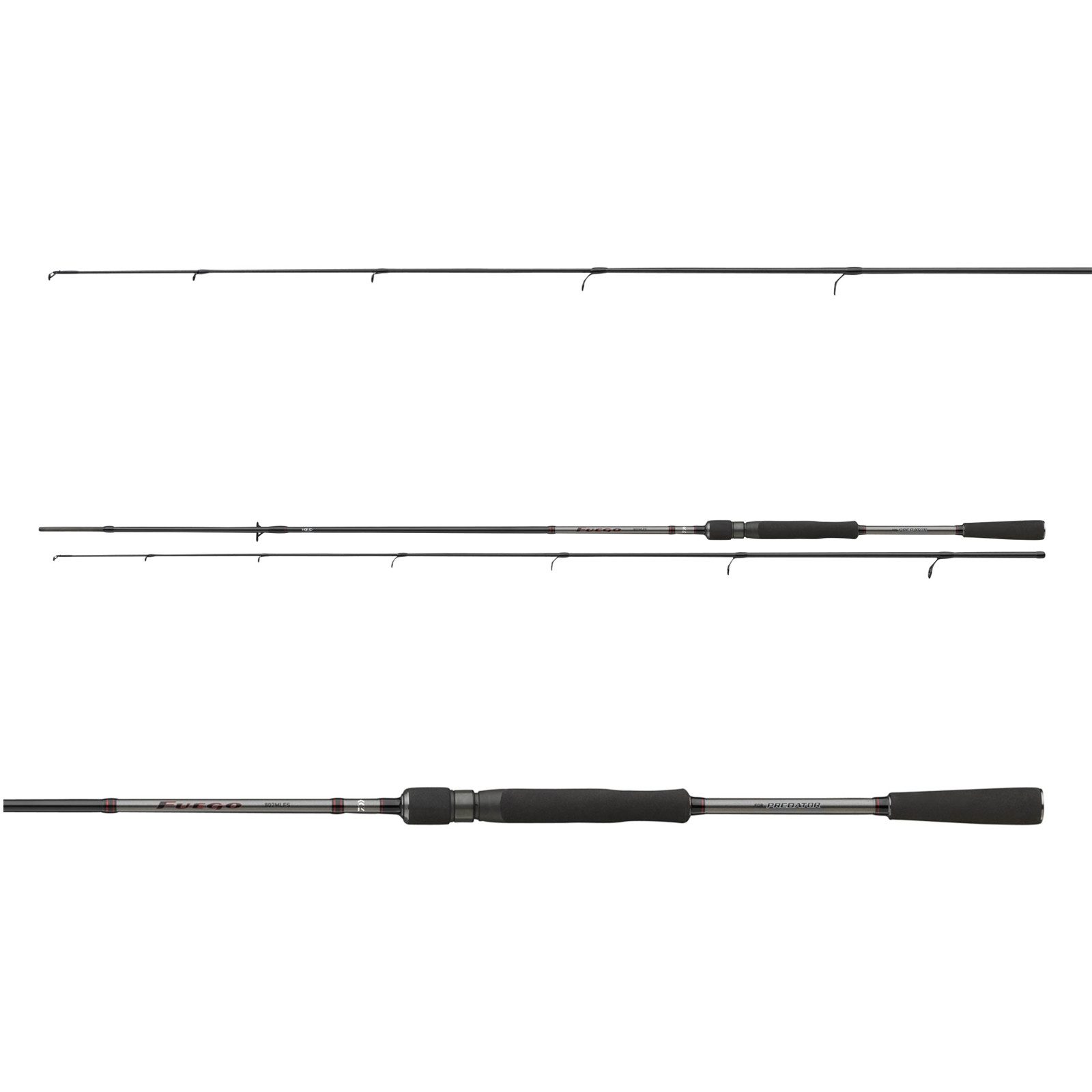 Daiwa Spinnrute, (2-tlg), Daiwa Fuego PRD Spin 2.40m 30-70g Spinnrute
