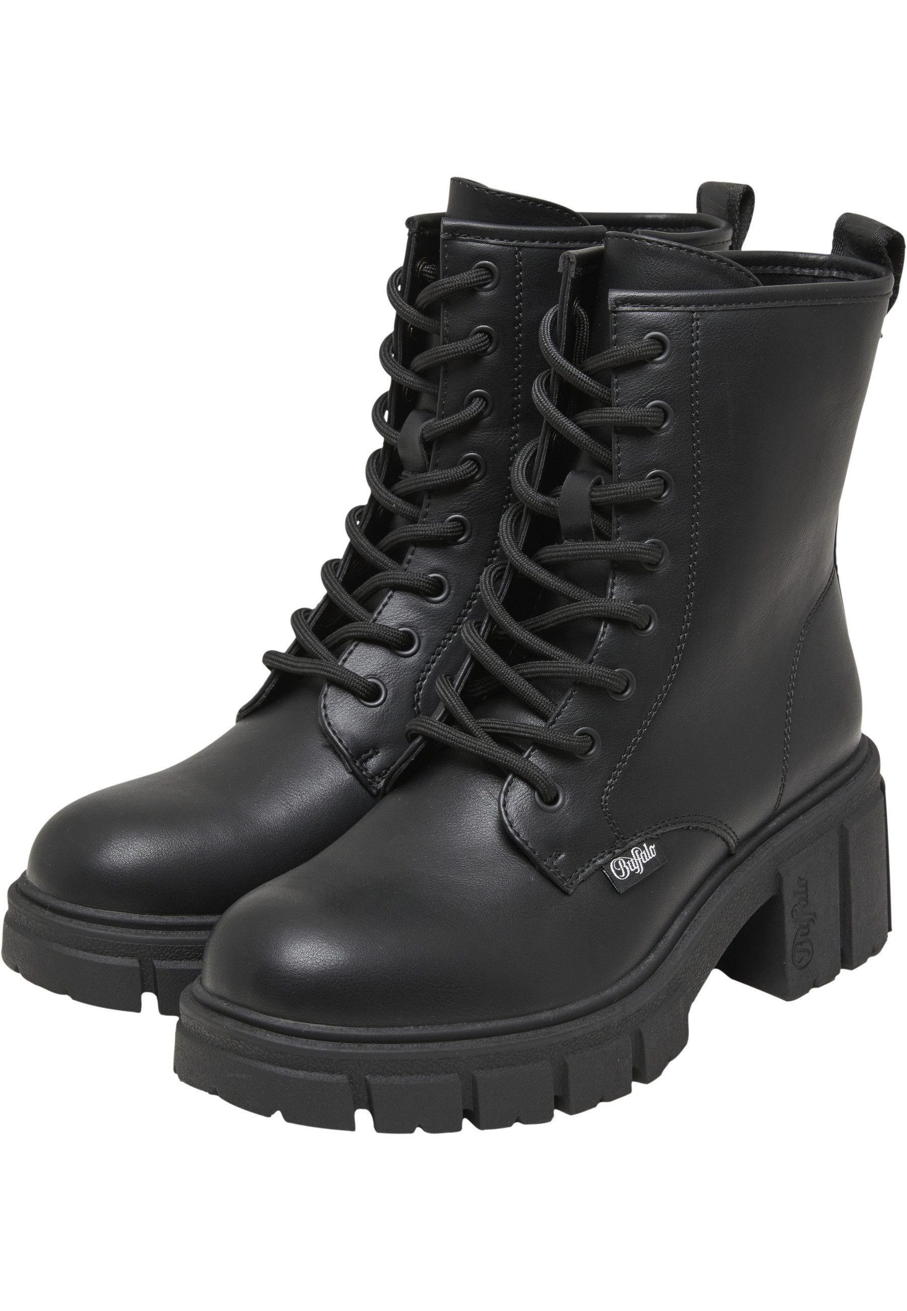 Buffalo Buffalo ZORA LACE UP MID - VEGAN NAPPA Stiefel