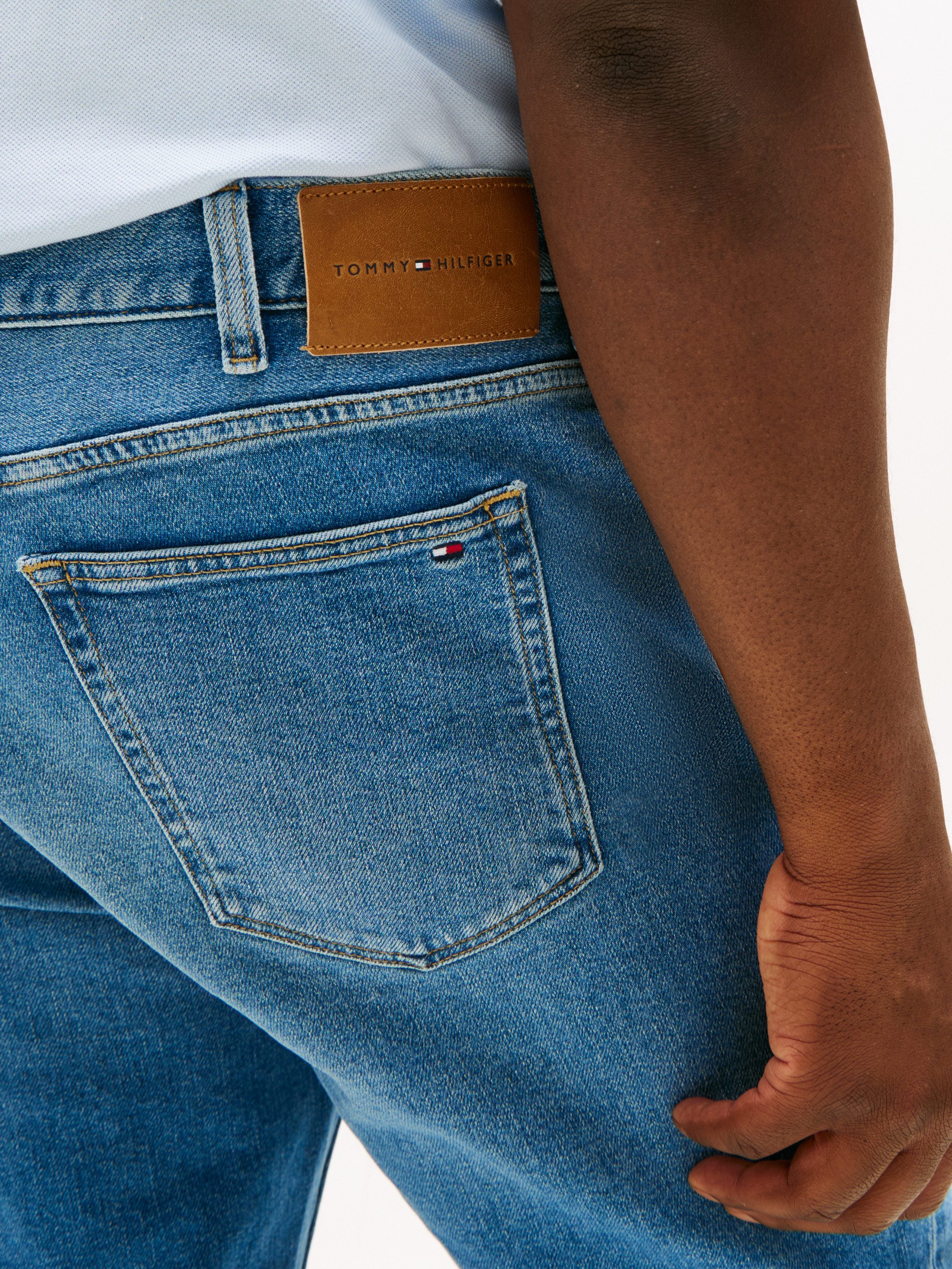 Tommy Hilfiger Big & Tall Gerade Jeans BT-RGL MADISON STR BENNET BLUE-B Große Größen